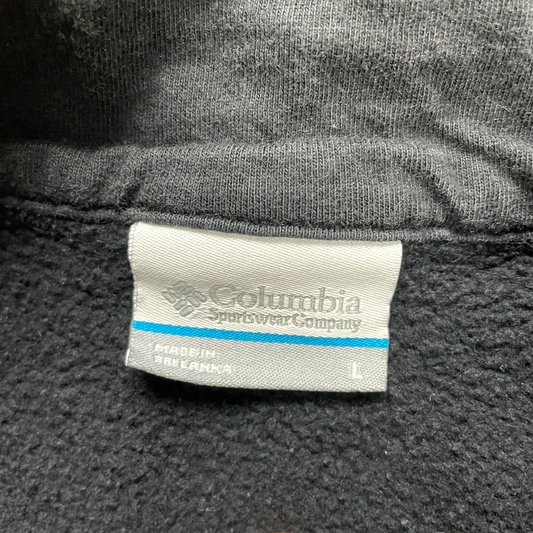 Vintage Columbia Jacket Womens Large Black 1/4 Zip High Neck Fleece Outdoor Pullover Size L / US 10 / IT 46 - 6 Thumbnail