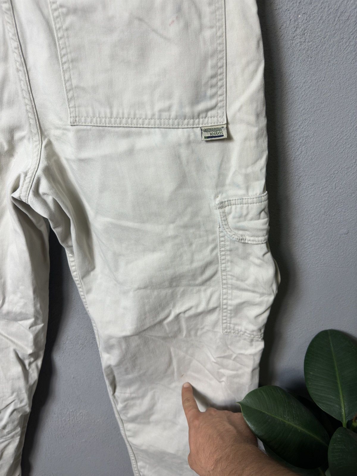 Levi's × Levi's Vintage Clothing × Vintage VINTAGE LEVI'S KHAKIS SILVER TAB WIDE BAGGY CARGO PANTS Size US 33 - 7 Thumbnail