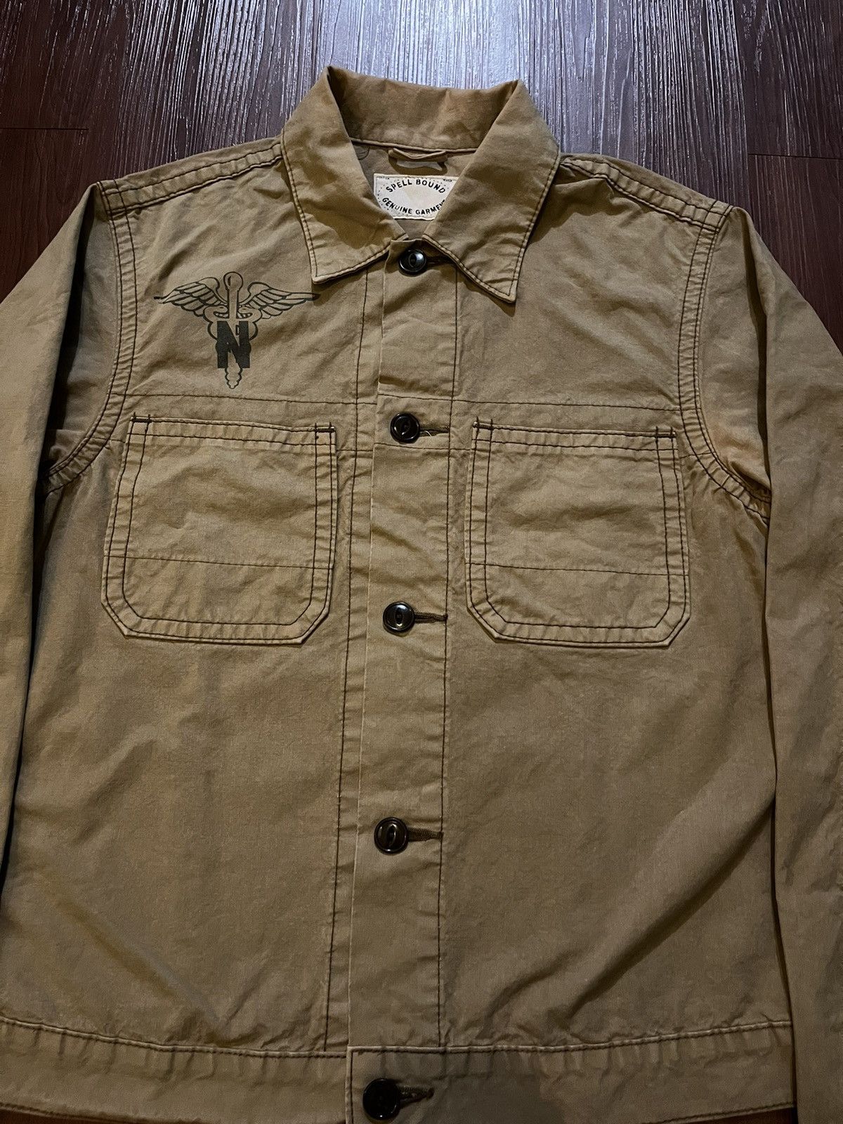 Japanese Brand × Spellbound Spellbound Canvas Jacket Size US S / EU 44-46 / 1 - 3 Thumbnail