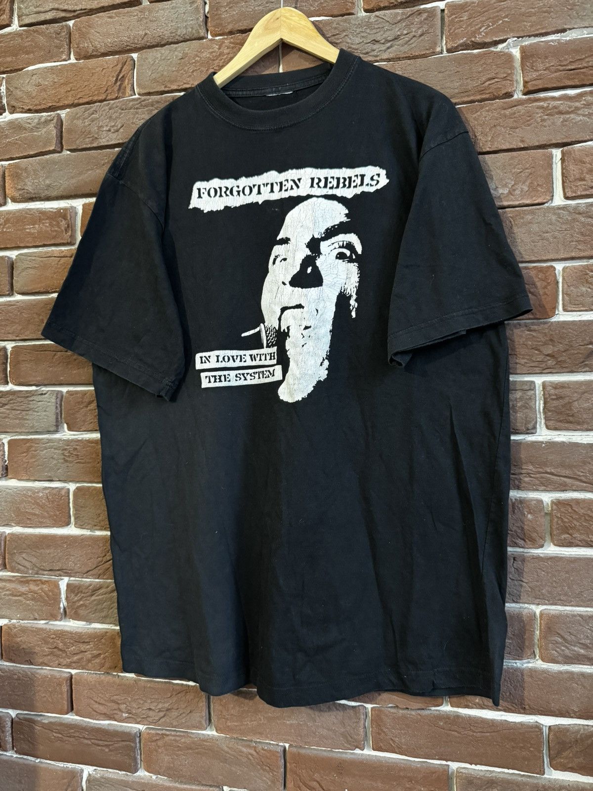 Band Tees Rare 90s Forgotten Rebels System Vintage Punk Rock Band Tee Size US XL / EU 56 / 4 - 2 Thumbnail