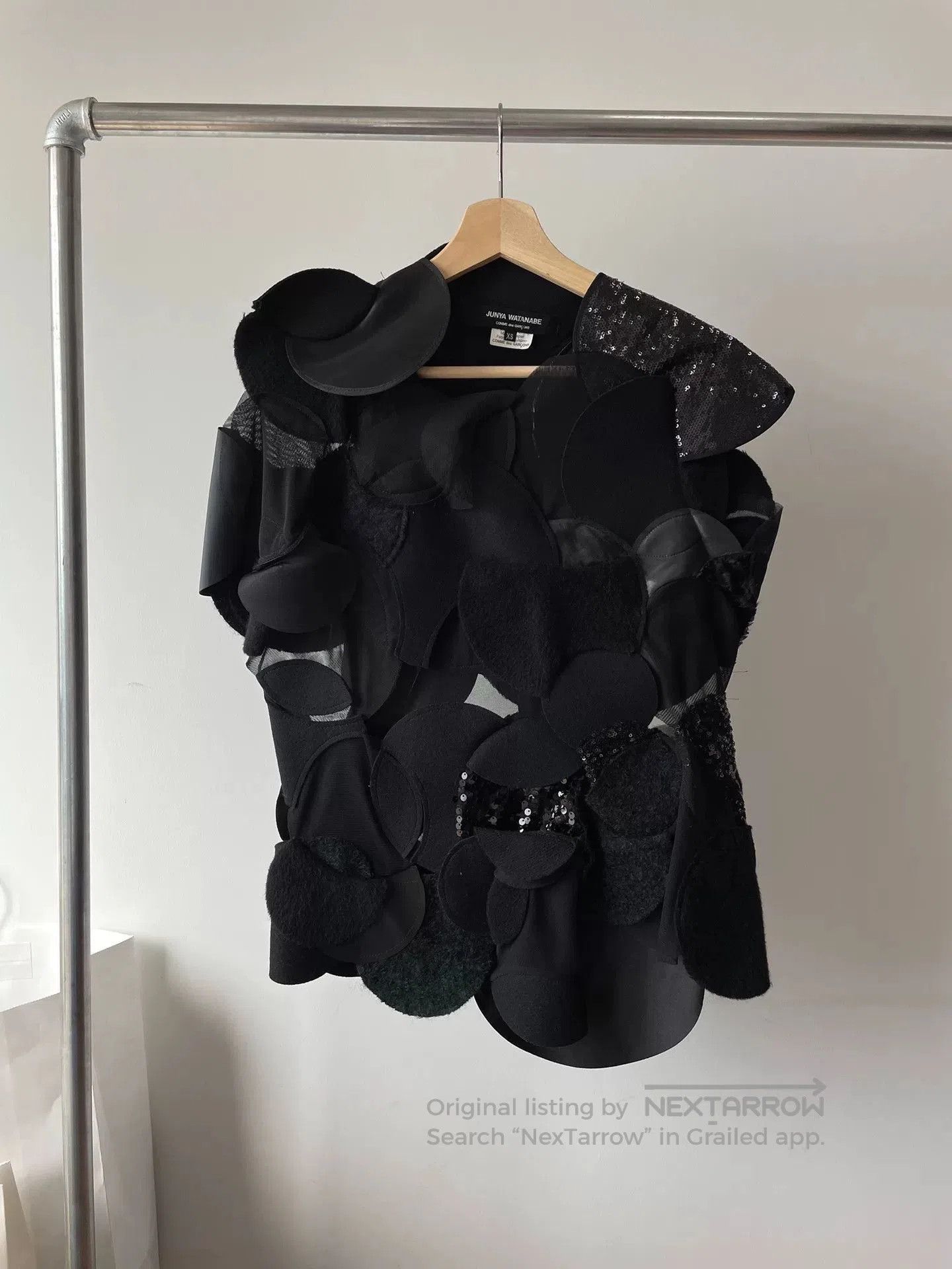 Junya Watanabe Junya Watanabe Comme des Garçons Patchwork Top. Size XS / US 0-2 / IT 36-38 - 1 Thumbnail