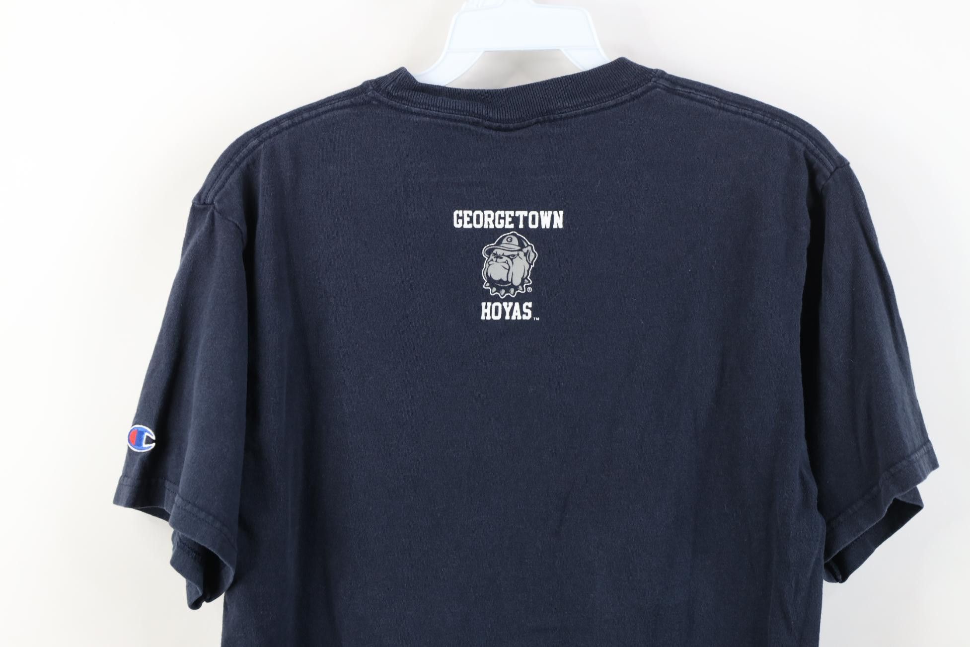Champion Vintage 90s Y2K Champion Georgetown University Print T-Shirt Size US M / EU 48-50 / 2 - 15 Thumbnail