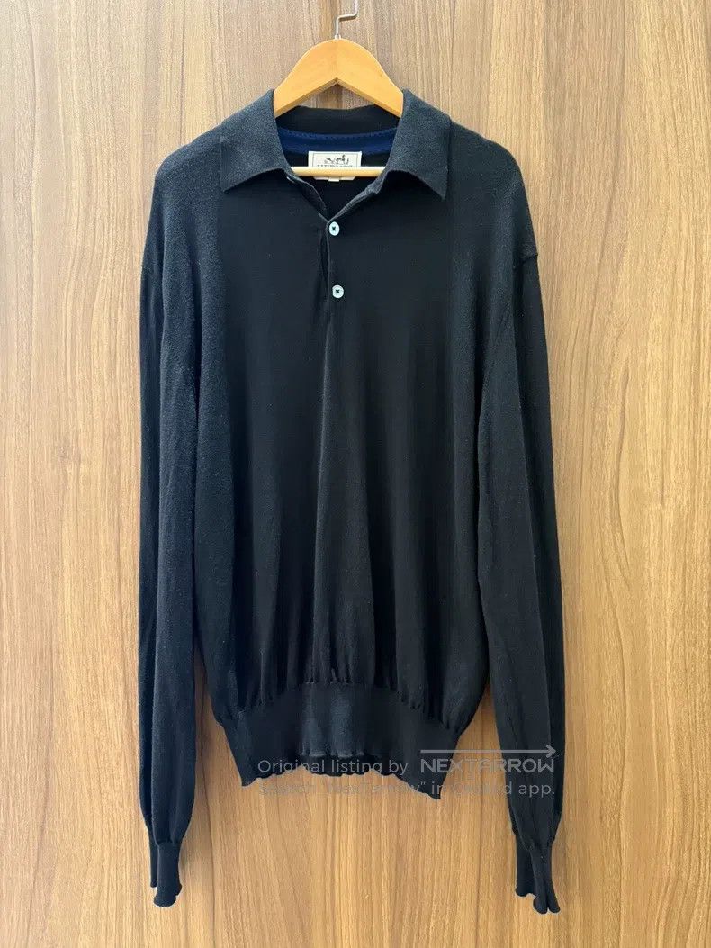 Hermes Hermes Wool knitted sweater Size US S / EU 44-46 / 1 - 1 Thumbnail
