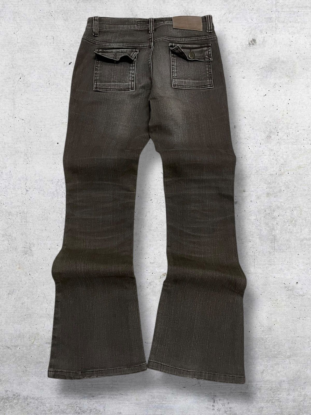 semanticdesign VINTAGE COUPE DE BEAUTE OG DESIGNER JAPAN FLARED BUSHPANT Size US 27 - 8 Thumbnail