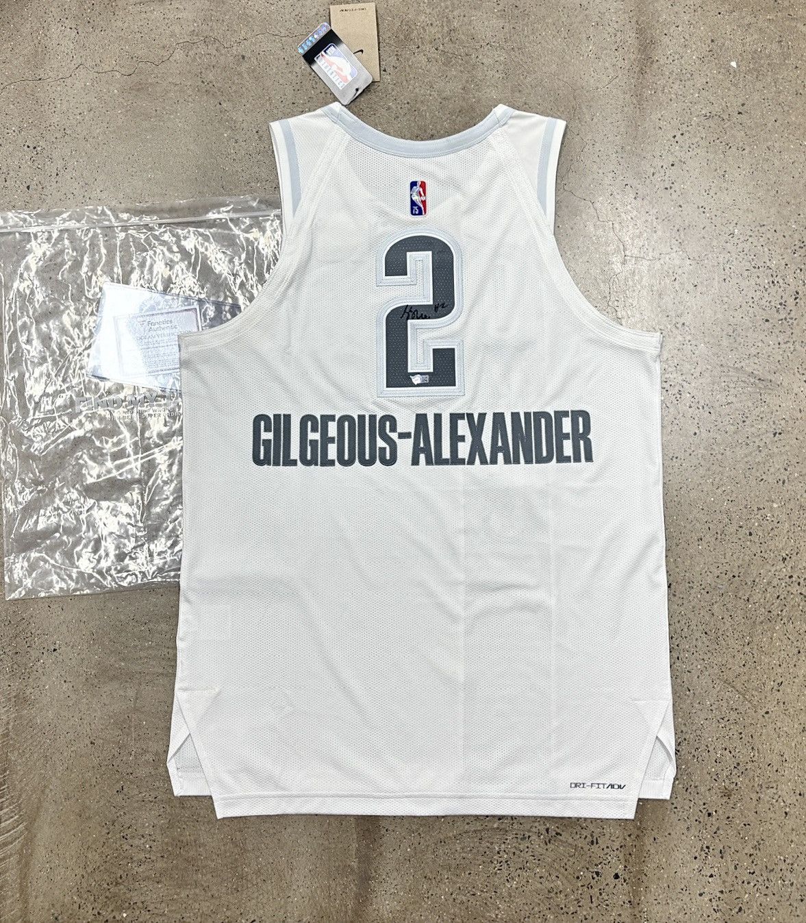 Nike SGA autography 75 years city au （FA/fanatics authentication） Size US M / EU 48-50 / 2 - 1 Thumbnail