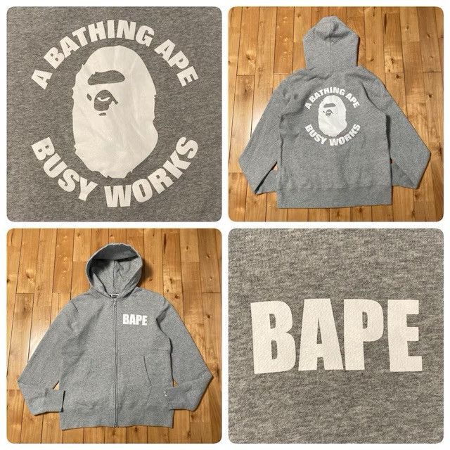 Bape BAPE HEAD logo zip hoodie a bathing ape Size US L / EU 52-54 / 3 - 1 Thumbnail