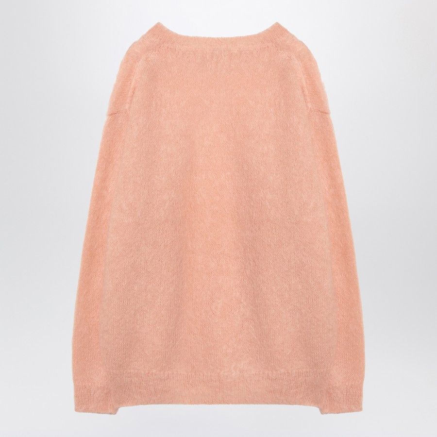 Auralee o1d2blof0725 Wool Jumper Sweater in Pink Size US XXL / EU 58 / 5 - 2 Thumbnail