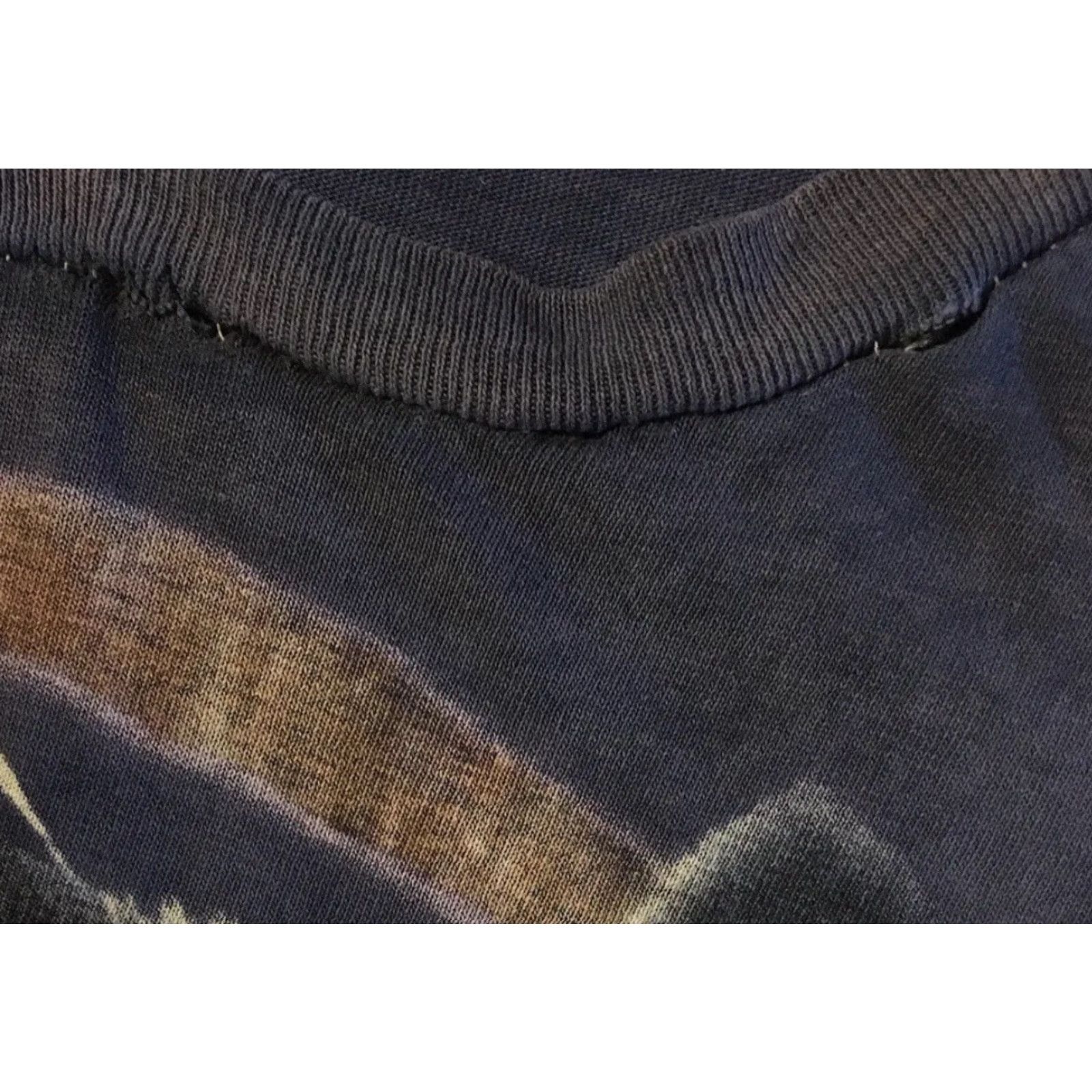 Vintage Vtg The Mountain Faded Wolf Tie Dye Shirt XXL Animal Nature Grunge Native 90s Size US XXL / EU 58 / 5 - 7 Thumbnail
