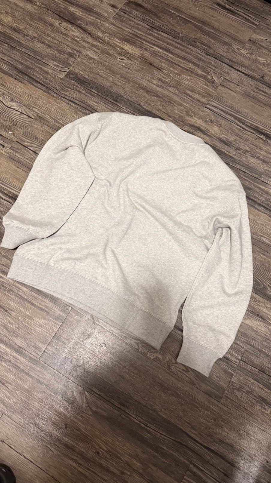 Jil Sander Jil Sander Logo Printed Crewneck Sweatshirt Grey Small S Size US S / EU 44-46 / 1 - 3 Thumbnail