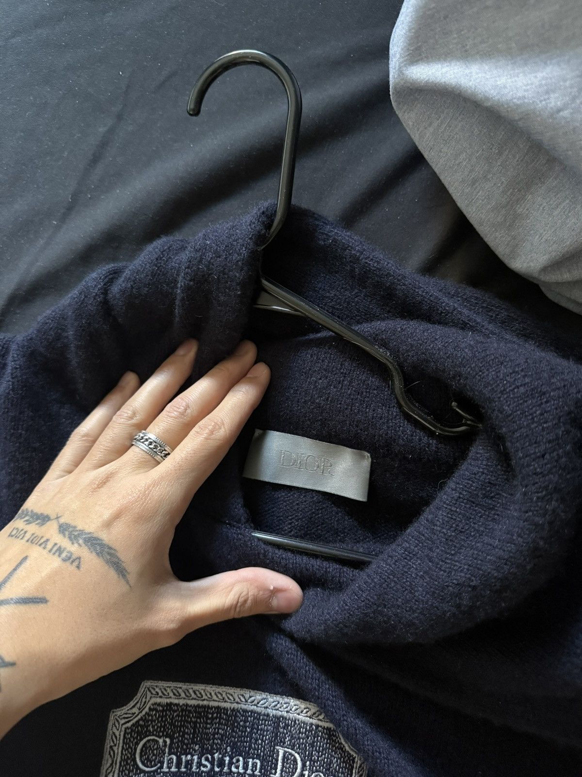 Dior Christian Dior Cashmere Hoodie Size US S / EU 44-46 / 1 - 3 Thumbnail