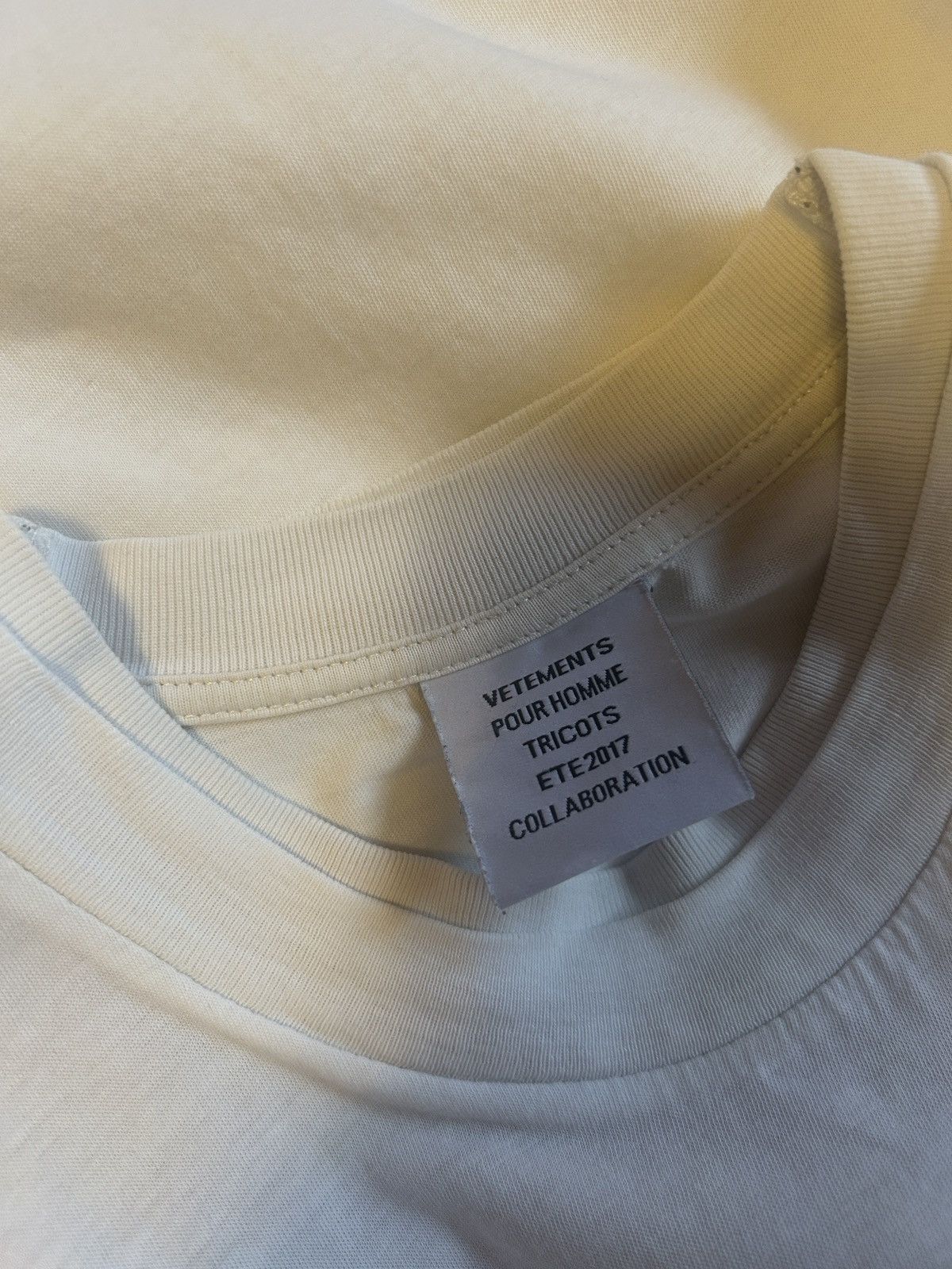 Hanes × Vetements Vetements x Hanes SS17 Securite double layer Securite Tshirt Size US S / EU 44-46 / 1 - 11 Thumbnail