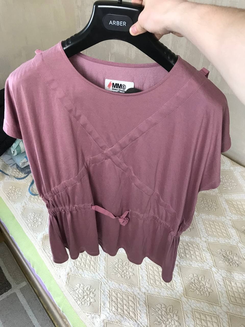 Maison Margiela 🔥 2016 MM6 Maison Margiela Blouse T Shirt Tank Top Dress Size L / US 10 / IT 46 - 9 Thumbnail