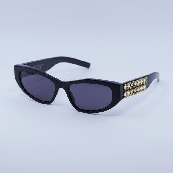 Givenchy 🕶️ New Givenchy GV40078I 01A Sunglasses - Shiny Black Size ONE SIZE - 1 Thumbnail
