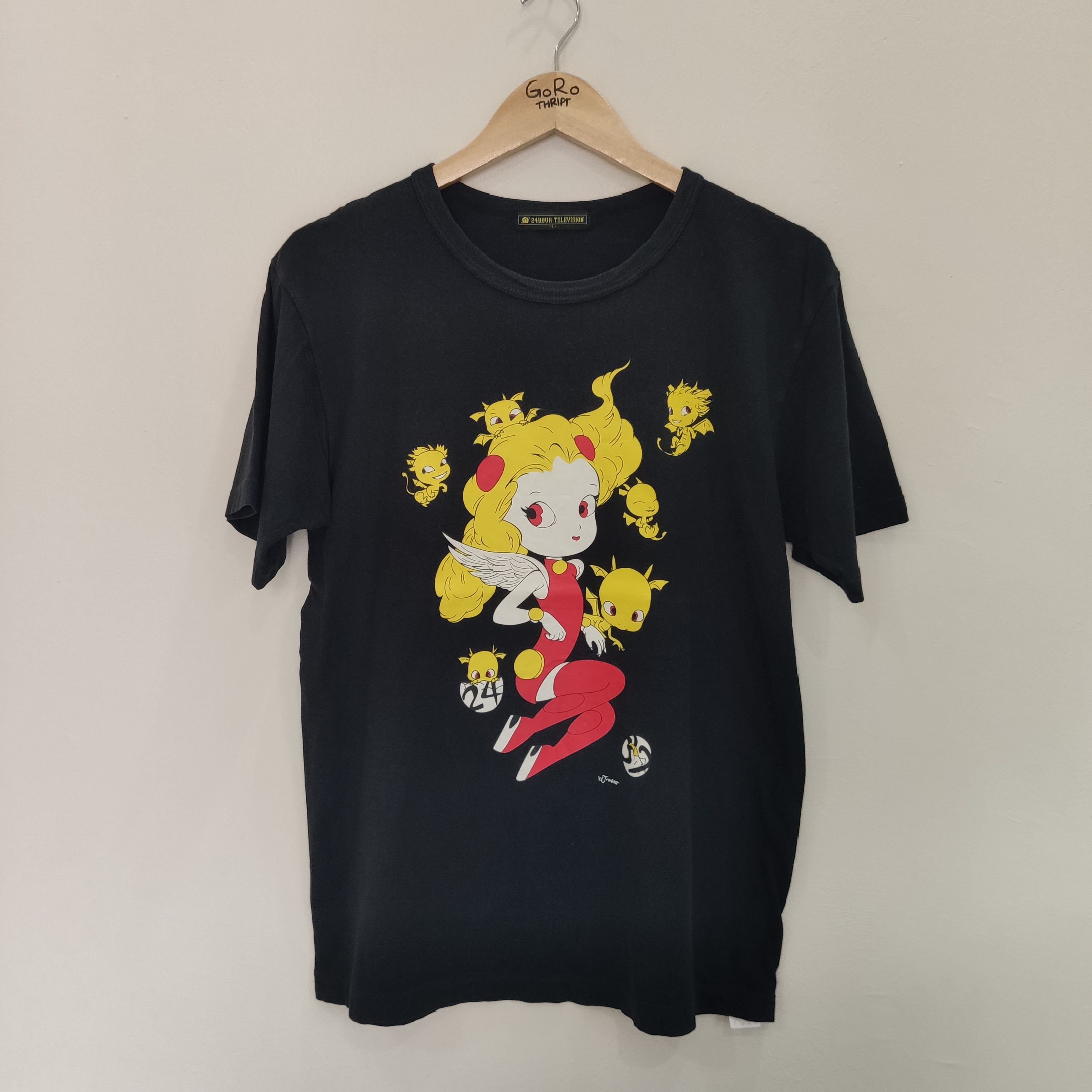 Designer × Vintage 24 Hour Television X Yoshitaka Amano Vintage T Shirt Size US M / EU 48-50 / 2 - 1 Thumbnail