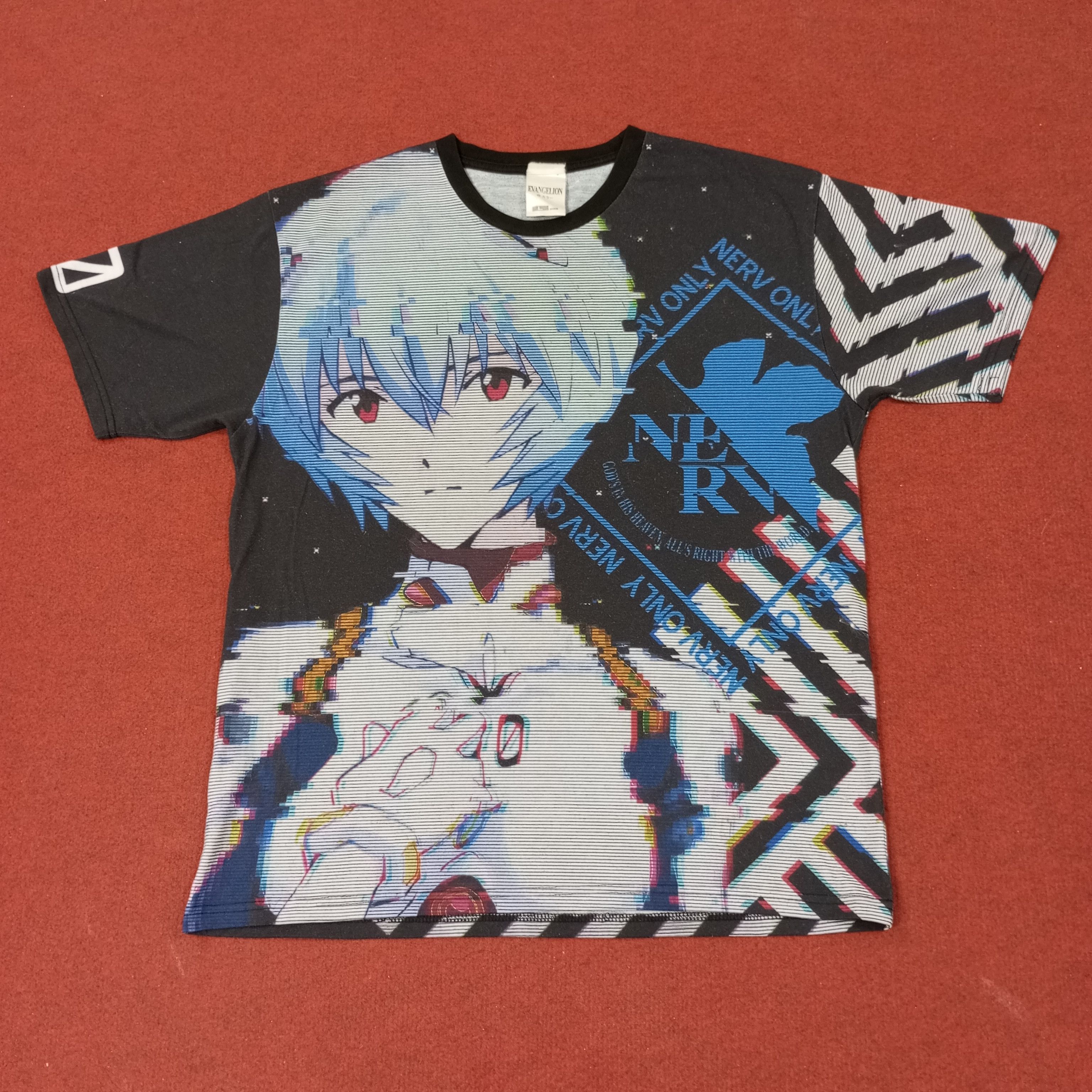 Vintage Evangelion Japanese Anime Fullprint Design Tshirt c249n22 Size US L / EU 52-54 / 3 - 1 Thumbnail