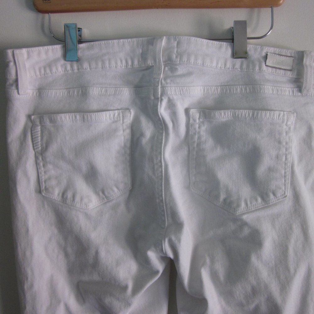 Paige Paige White Jeans Skyline Ankle Peg Size 32 Size 32" / US 10 / IT 46 - 9 Thumbnail