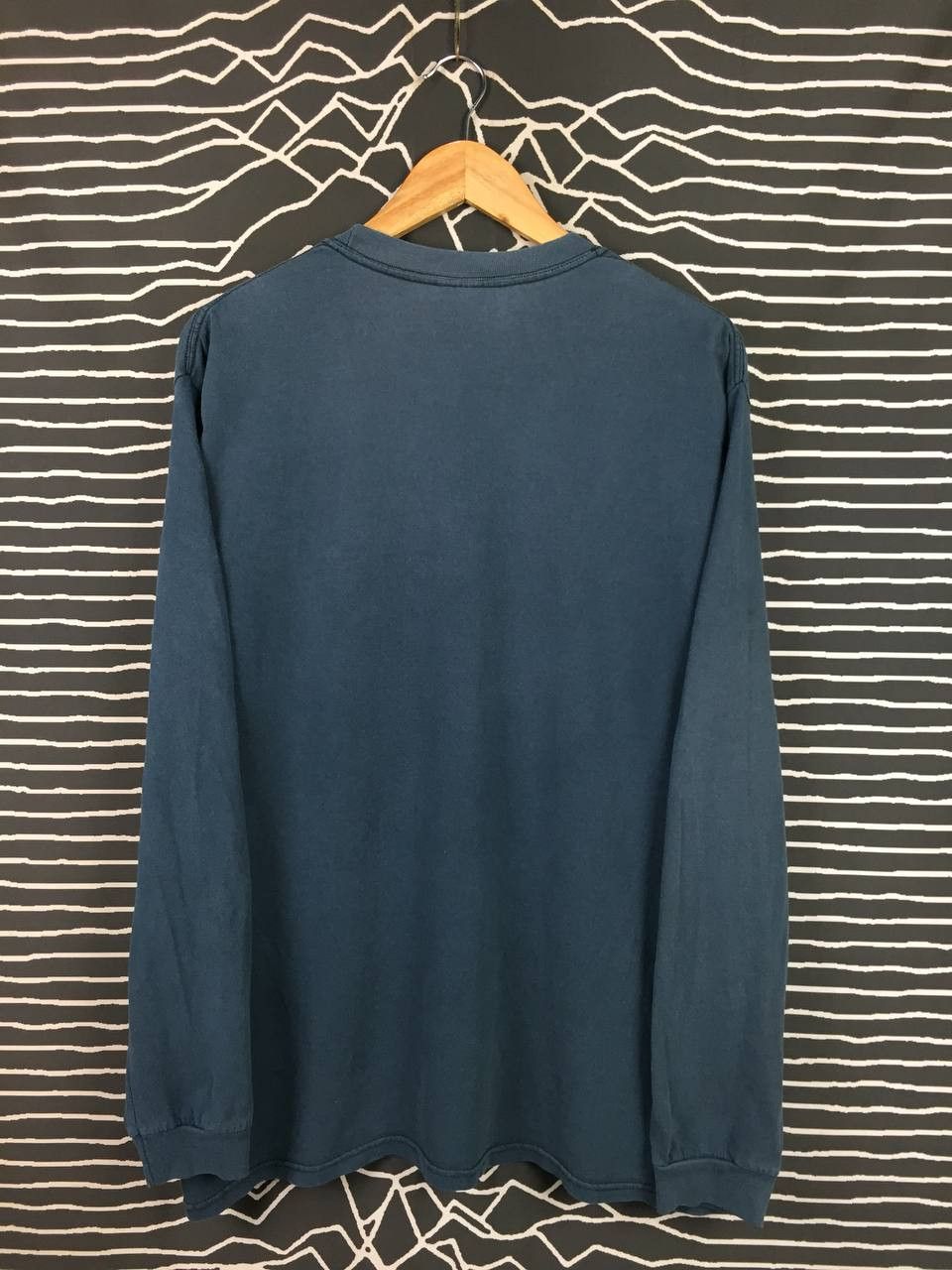 Vintage Vtg Y2K Distressed Lion & Eagle Overlap Patch Longsleeve Tee Size US L / EU 52-54 / 3 - 9 Thumbnail
