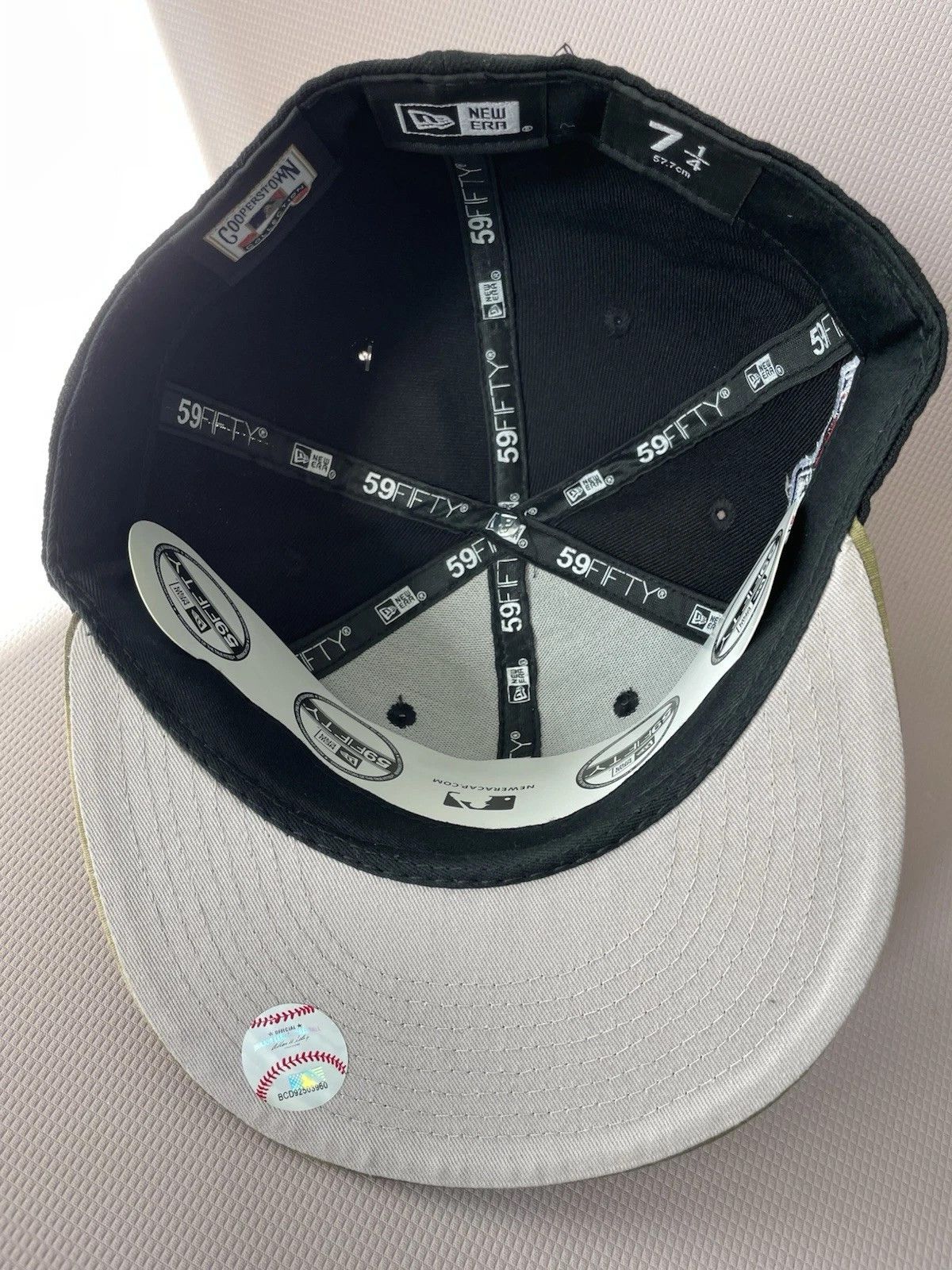 New Era 7 1/4 Arizona Diamondbacks 2001 World Series Fitted Hat Size ONE SIZE - 5 Thumbnail