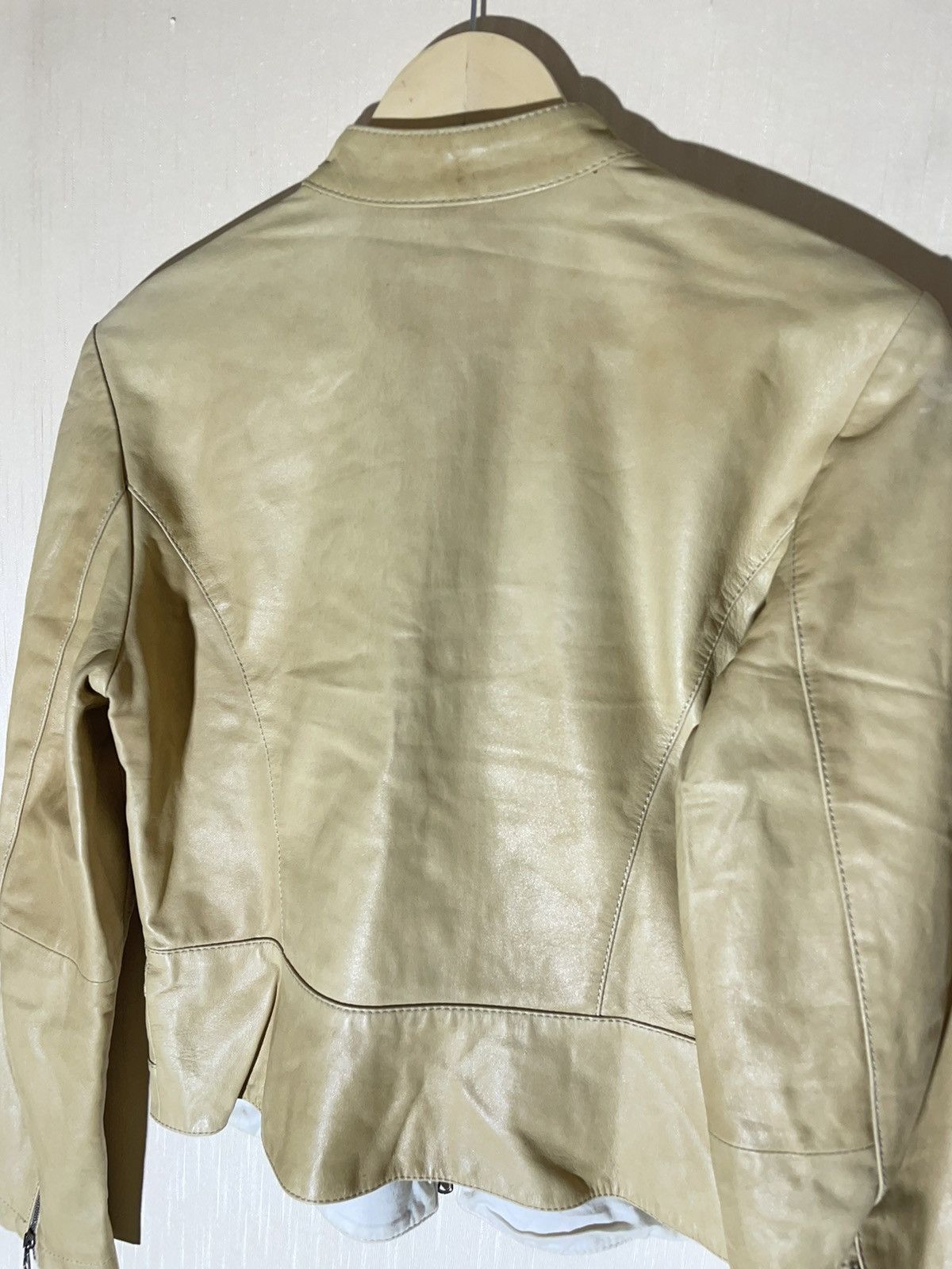 Brunello Cucinelli Brunello Cucinelli leather jacket Size L / US 10 / IT 46 - 18 Thumbnail