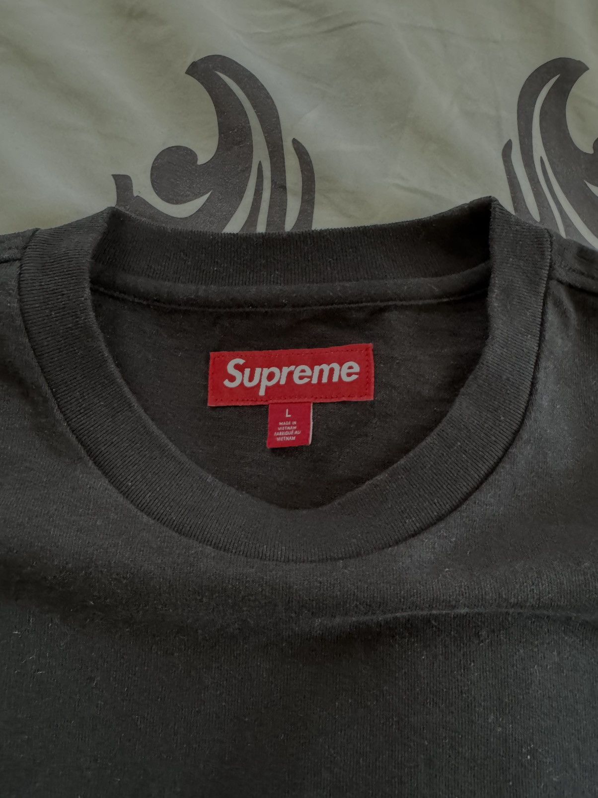 Supreme Satin Appliqué S/S Top SS25