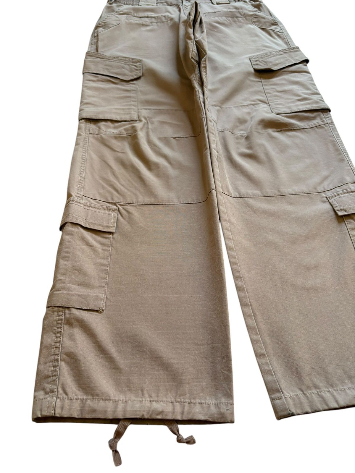 Japanese Brand Vintage Japanese Brand Cargo Multi Pocket Baggy Jeans Size US 31 - 6 Thumbnail
