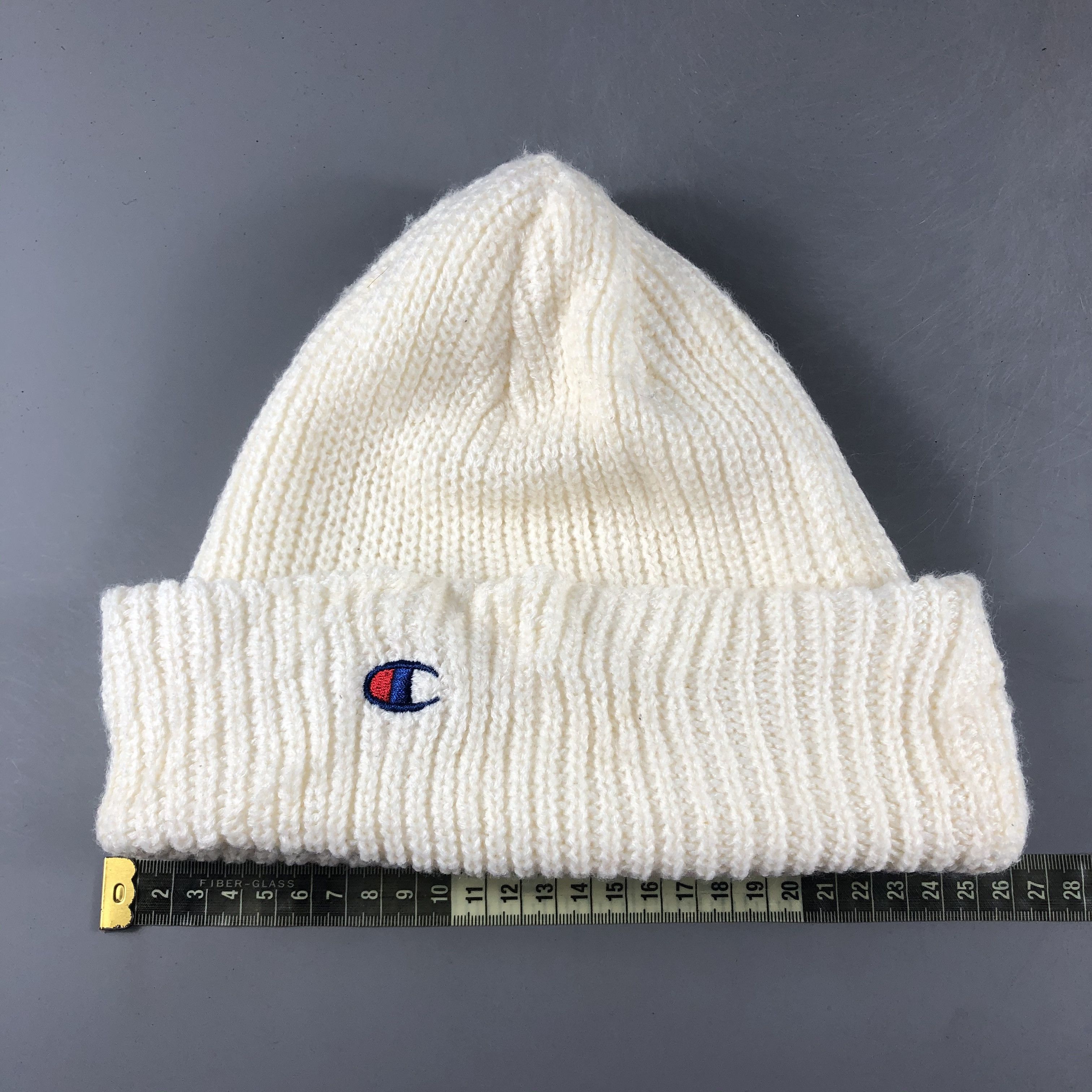 Champion × Vintage Unknown Knit Beanie Snow Hat Snow Cap -D201 Size ONE SIZE - 4 Thumbnail