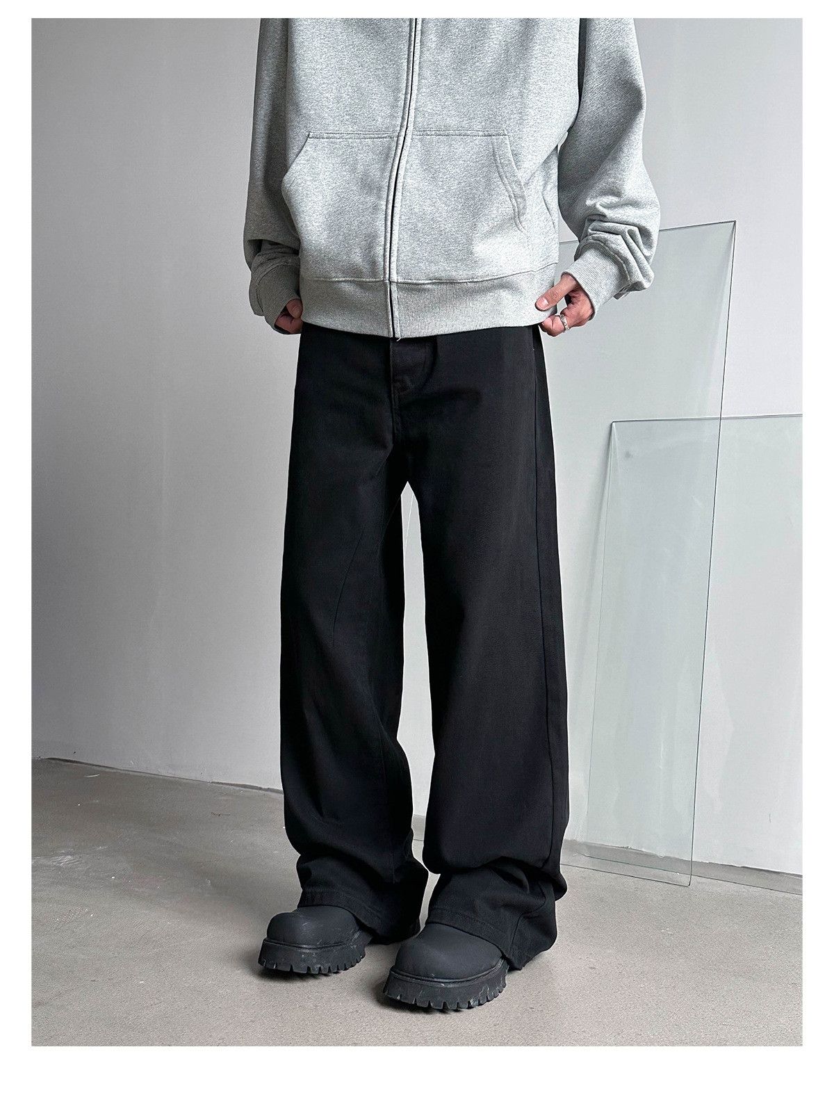 Japanese Brand × Jean Vintage casual versatile loose straight Maillard jeans Size US 32 / EU 48 - 5 Thumbnail