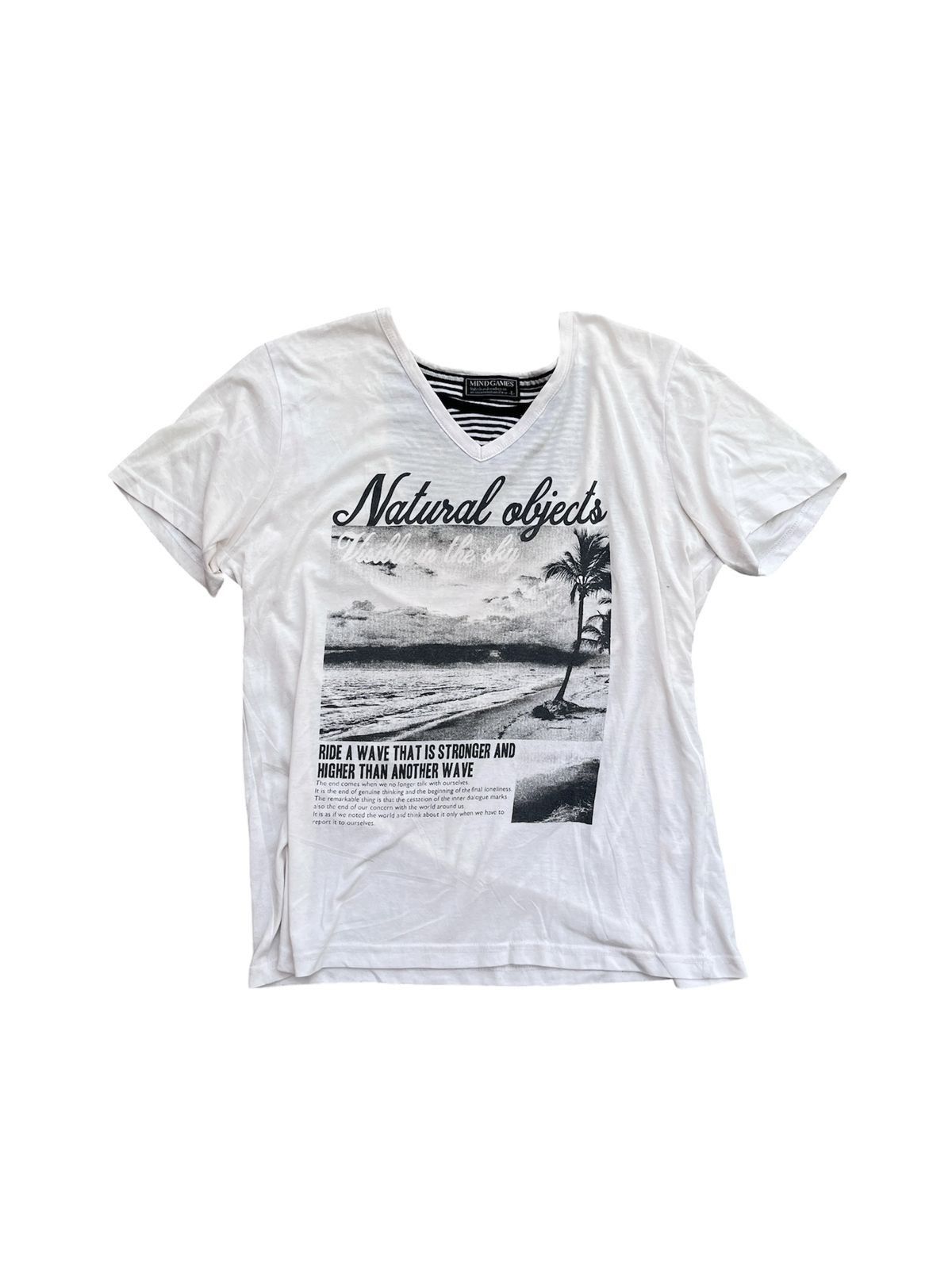 Mind Games Mind Games Natural Objects Graphic V-Neck Tee Size US S / EU 44-46 / 1 - 1 Thumbnail