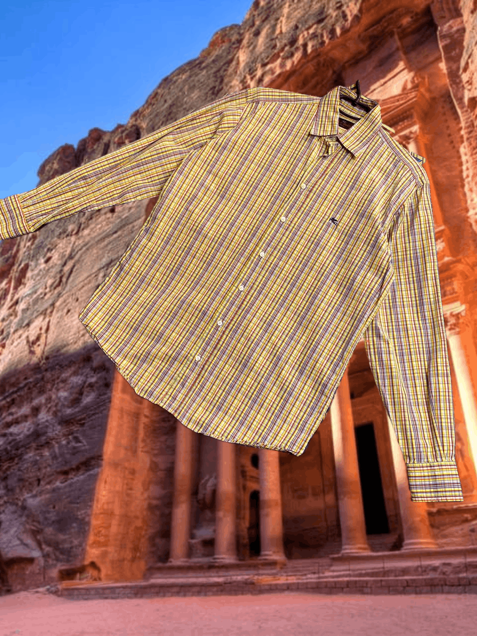 Etro Vintage Y2K shirt print Etor Milano streetwear logo luxury Size US M / EU 48-50 / 2 - 1 Thumbnail