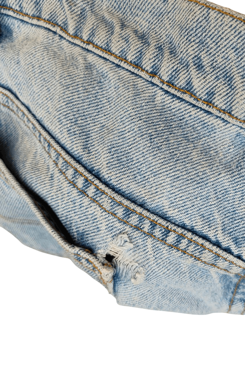 90's Vintage Levi's 505 Orange Tab Denim, Made in USA