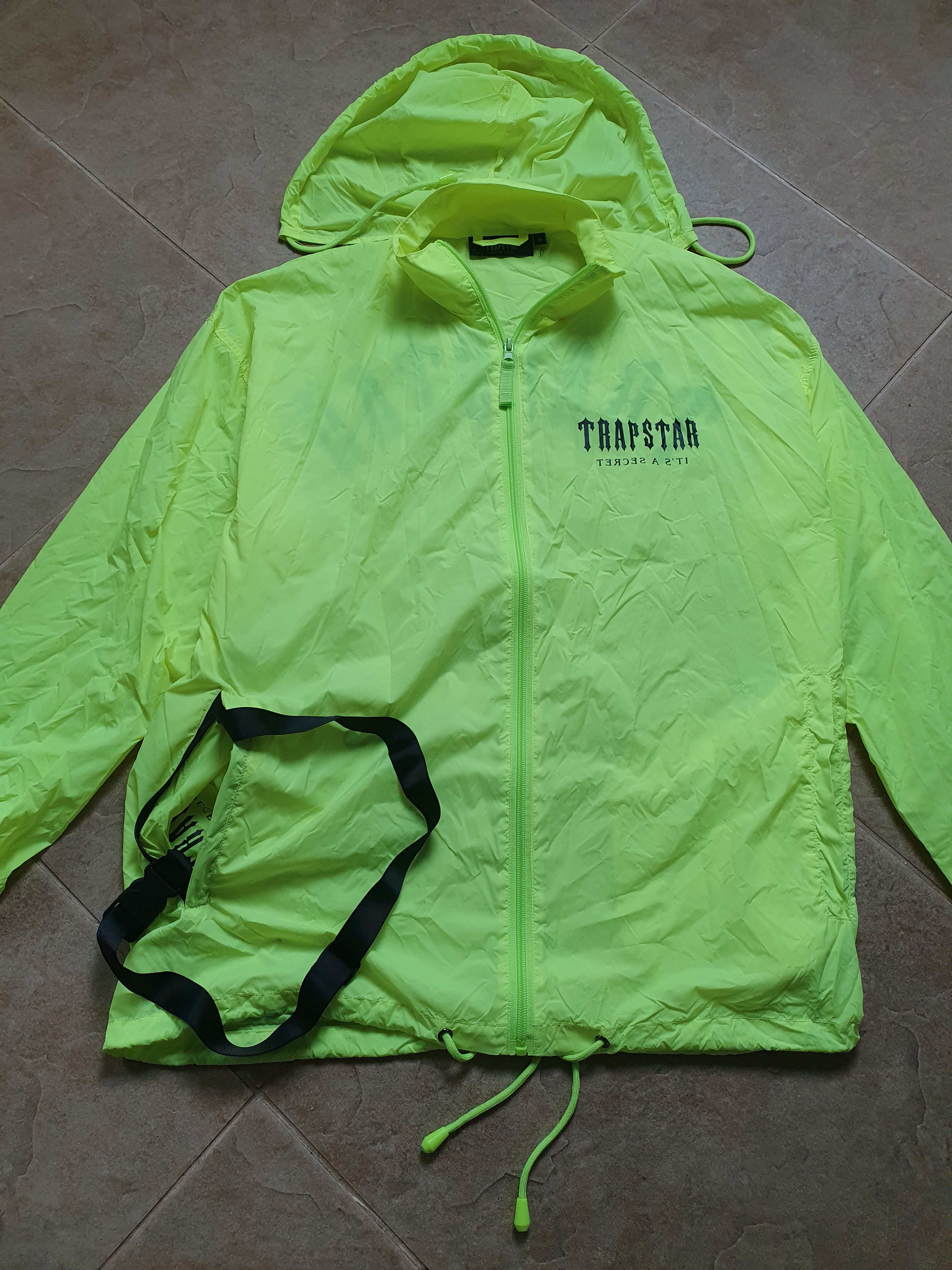 Trapstar London Trapstar windbreaker Nylon size L jacket raincoat Size US L / EU 52-54 / 3 - 9 Thumbnail