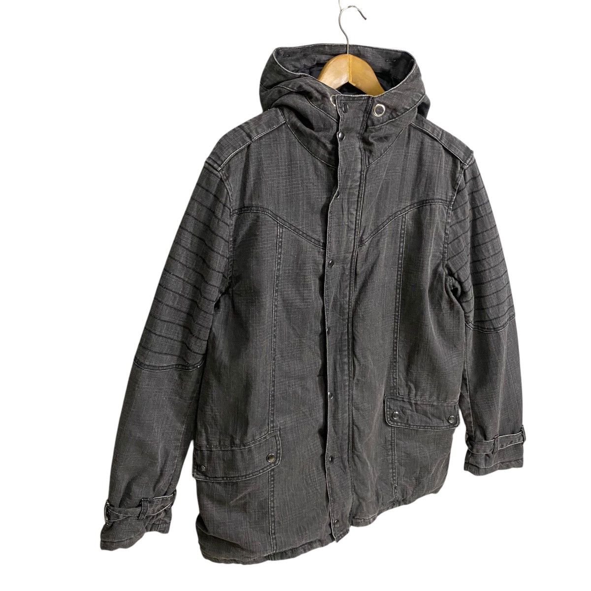 If Six Was Nine × Japanese Brand Splendid Satisfaction denim hoodie jacket Size US L / EU 52-54 / 3 - 2 Thumbnail