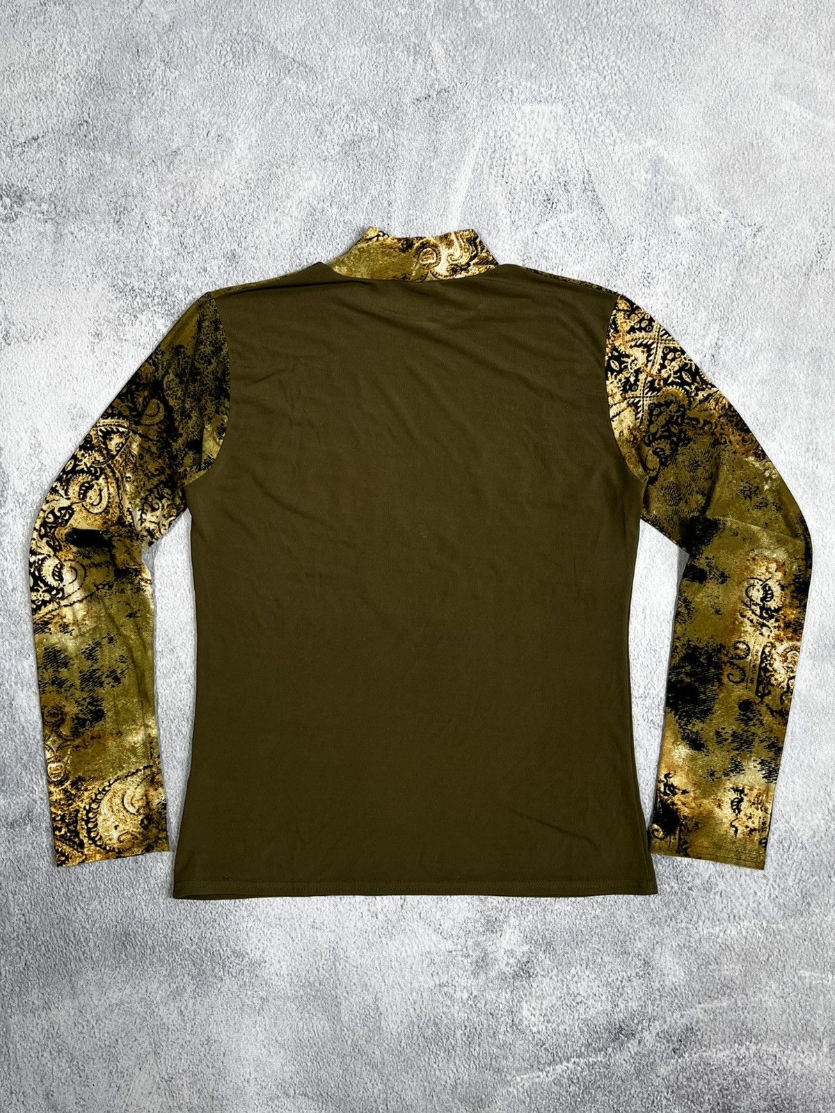 Vintage Vintage Y2K all over abstract viscose longsleeve size M Size M / US 6-8 / IT 42-44 - 7 Thumbnail