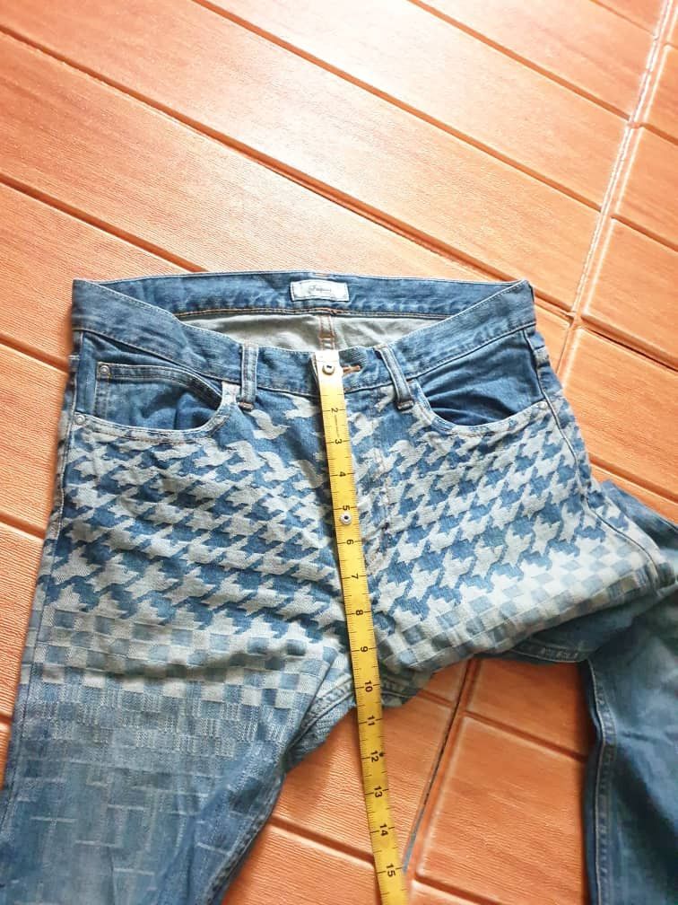 PPFM 💥Fraguais made in Japan abstract skinny jeans Size US 30 / EU 46 - 12 Thumbnail