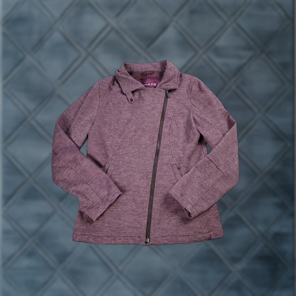 Prana prAna Marabelle Softshell Jacket Small Womens Purple Full Zip Pockets Size S / US 4 / IT 40 - 1 Thumbnail