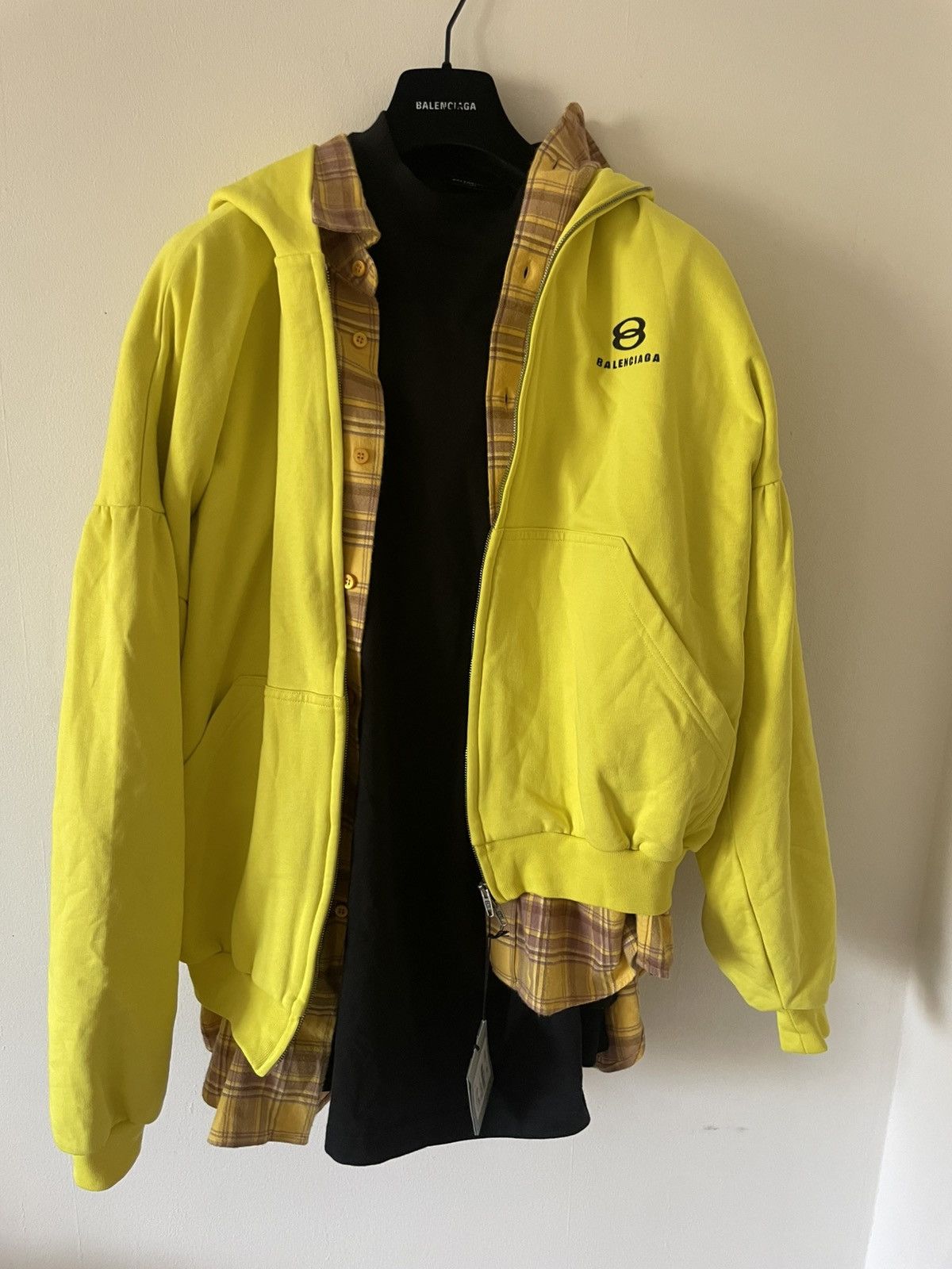Balenciaga Unity Layered Hoodie Size US S / EU 44-46 / 1 - 8 Thumbnail