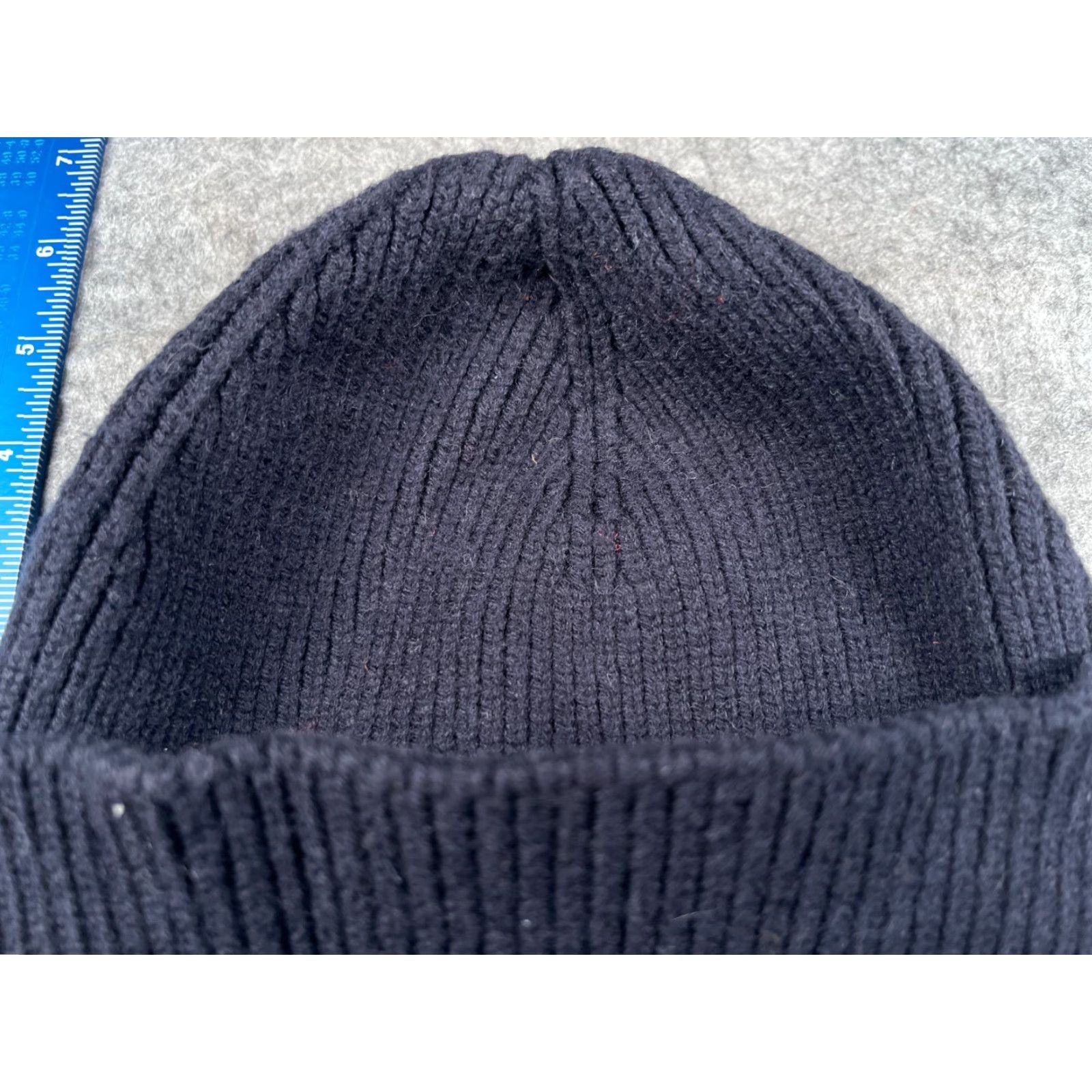 Ted Baker Ted Baker London Beanie Toque Adult One Size Blue Knit Wool Blend Cuff Size ONE SIZE - 3 Thumbnail