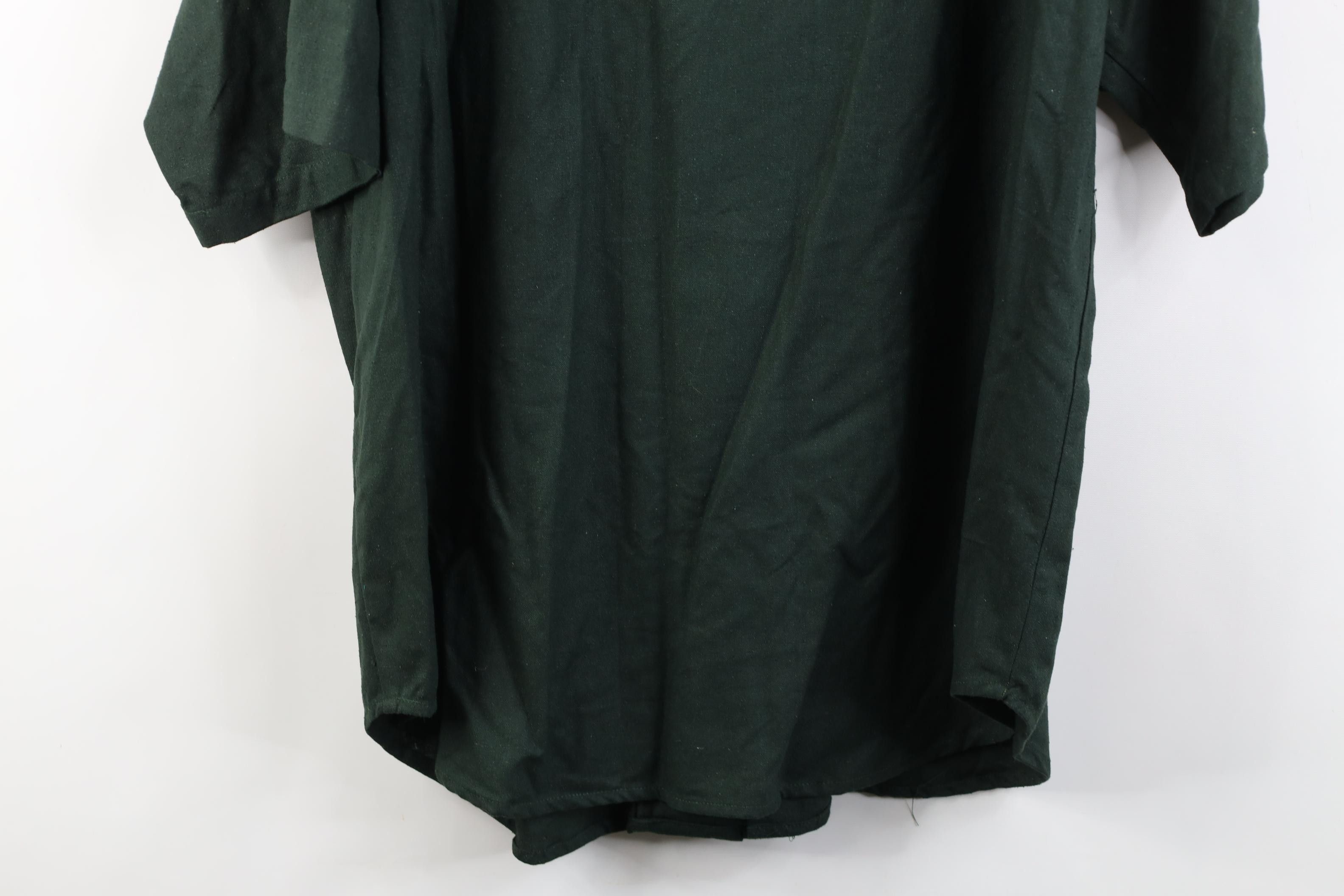 Vintage Vintage 90s Streetwear Silk Baggy Short Sleeve Button Shirt Size US XL / EU 56 / 4 - 15 Thumbnail