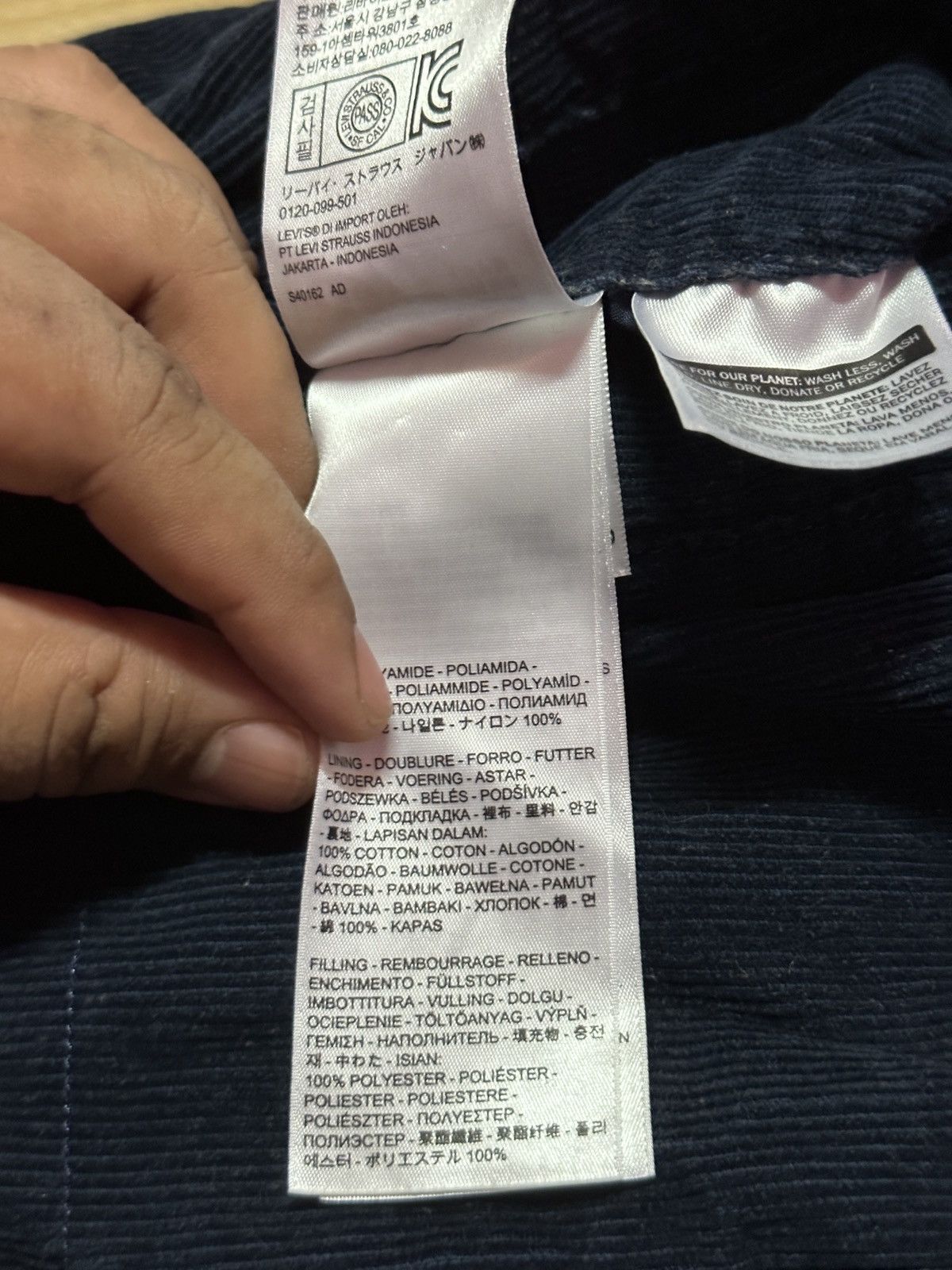 Levi's 🔥Levi’s Reversible Corduroy Vest Size US M / EU 48-50 / 2 - 20 Thumbnail