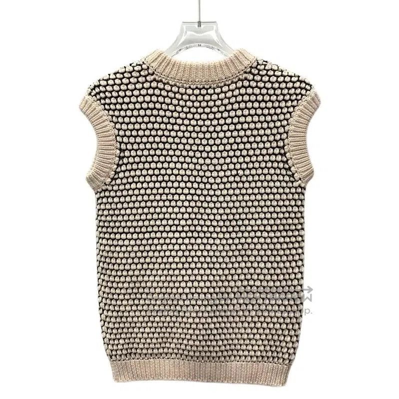Fendi Fendi Color-Blocked Cotton Knitted Top for Women . Size M / US 6-8 / IT 42-44 - 2 Thumbnail