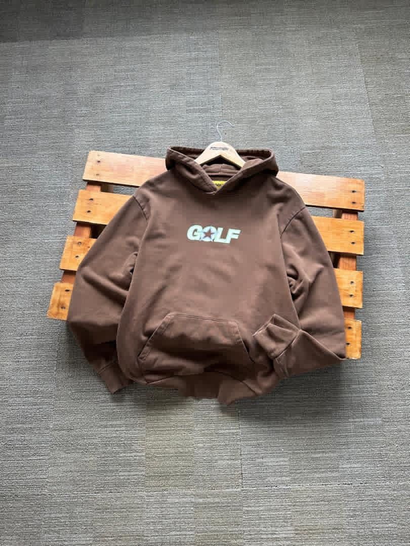 Golf le Fleur GOLF LE FLEUR GOLF WANG HOODIE BROWN Size US M / EU 48-50 / 2 - 1 Thumbnail