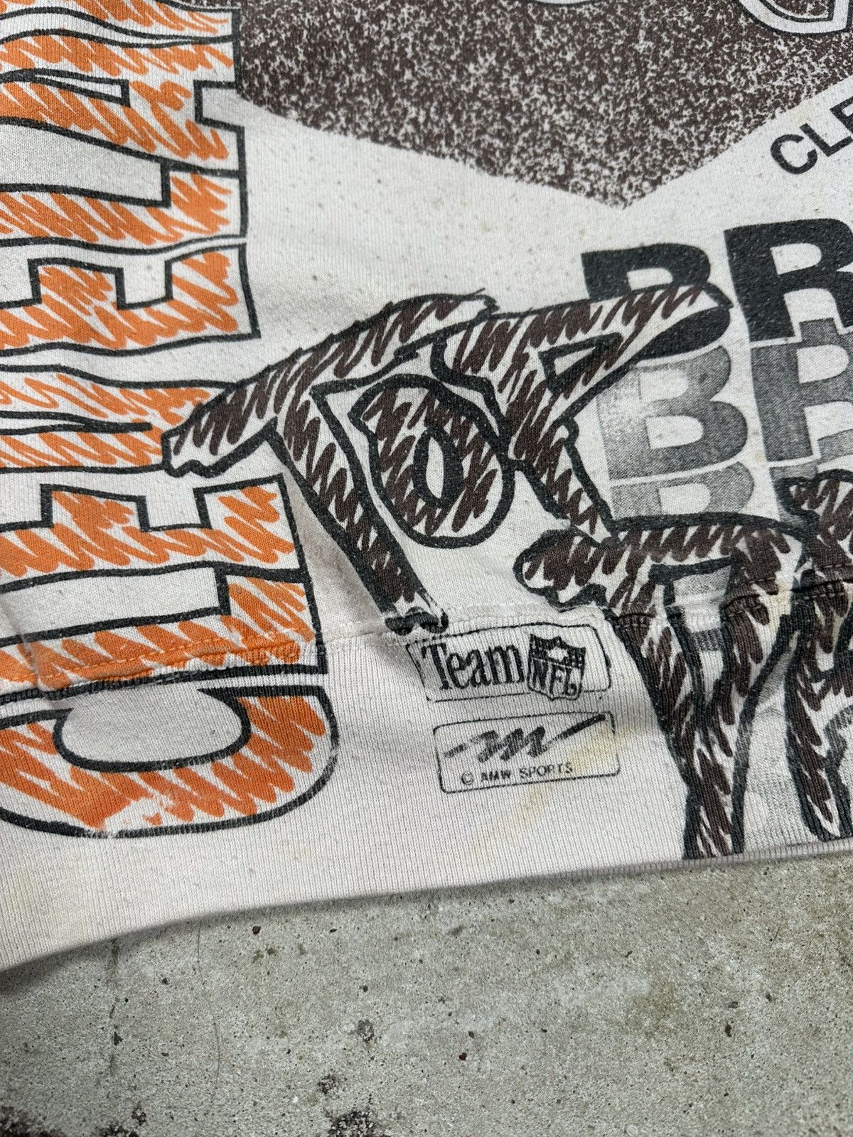 NBA × NFL × Vintage Vintage Magic Johnson Cleveland Browns All over Print Crew Size US M / EU 48-50 / 2 - 4 Thumbnail