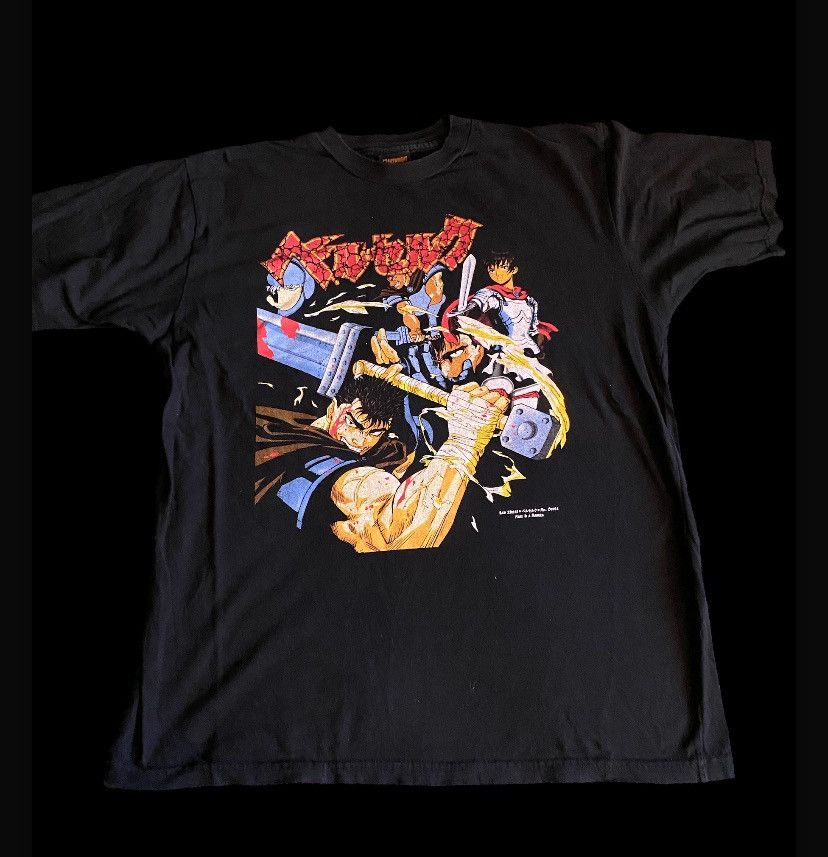 Image of Vintage Berserk Shirt in Black, Men's (Size XL)