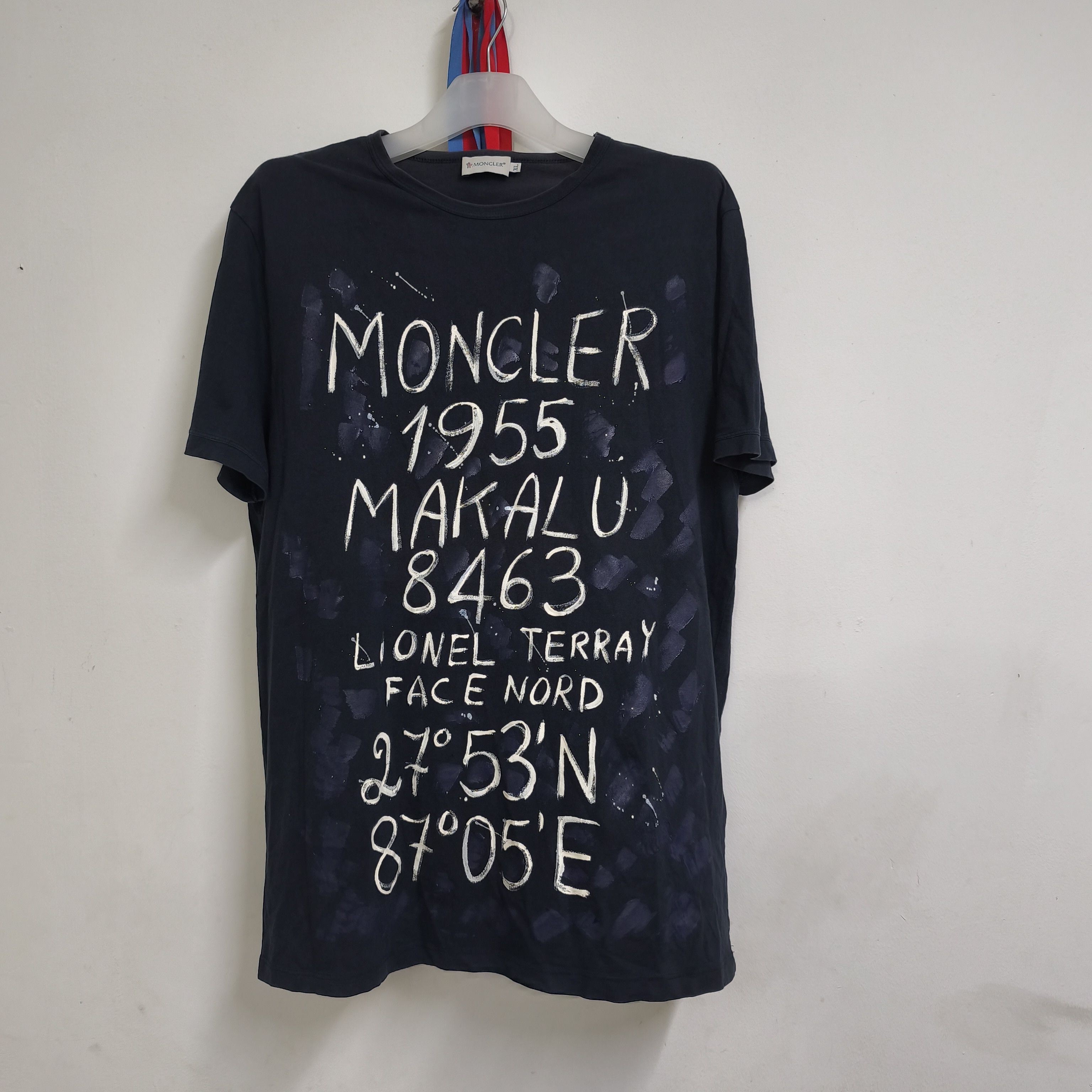 Moncler Moncler Art Paint T-shirt Size US XL / EU 56 / 4 - 1 Thumbnail