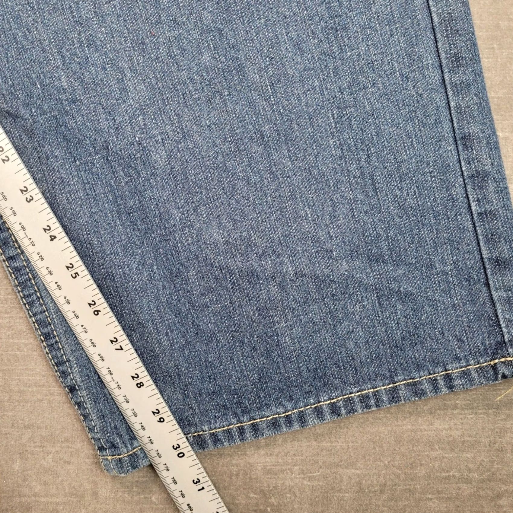 Enyce ENYCE Mens Jeans Size 48 x 30 Blue Relaxed Fit Baggy Hip Hop Skater Denim Size US 32 / EU 48 - 3 Thumbnail