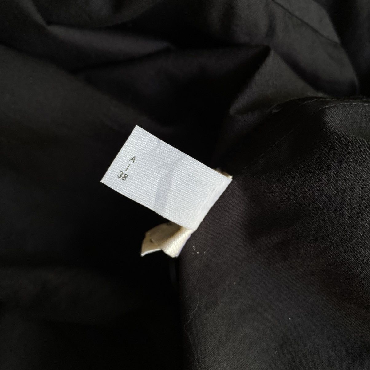 Norma Kamali NORMA KAMALI Black Short-Sleeve Hidden Placket Shirt Size XL / US 12-14 / IT 48-50 - 9 Thumbnail