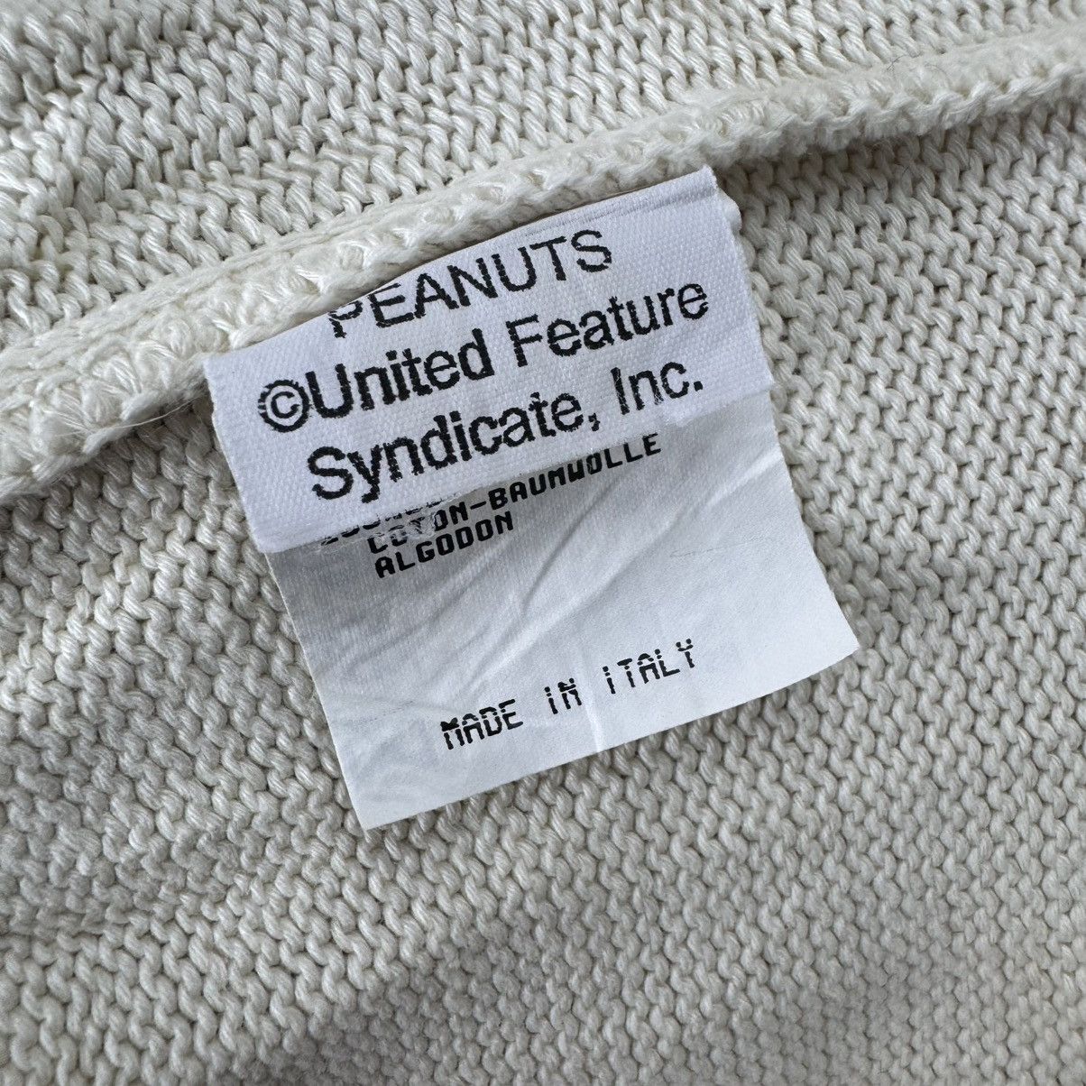 Iceberg ☀️ICEBERG X PEANUTS ITALY KNIT CARDIGAN Size US L / EU 52-54 / 3 - 12 Thumbnail