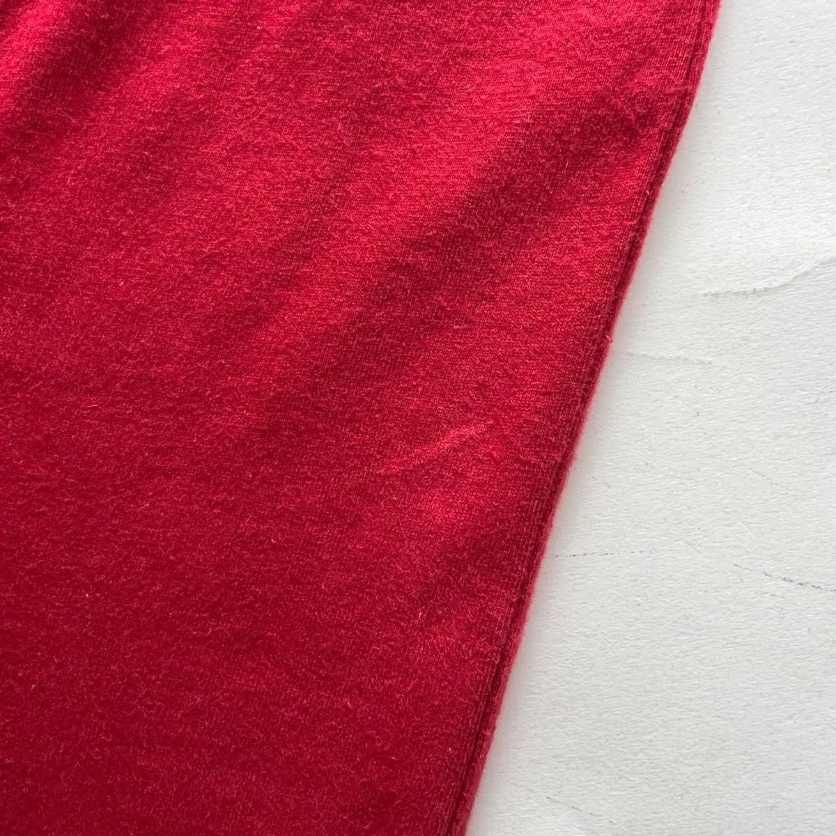 Balenciaga Balenciaga Mini Logo Red T Shirt Size US XL / EU 56 / 4 - 3 Thumbnail