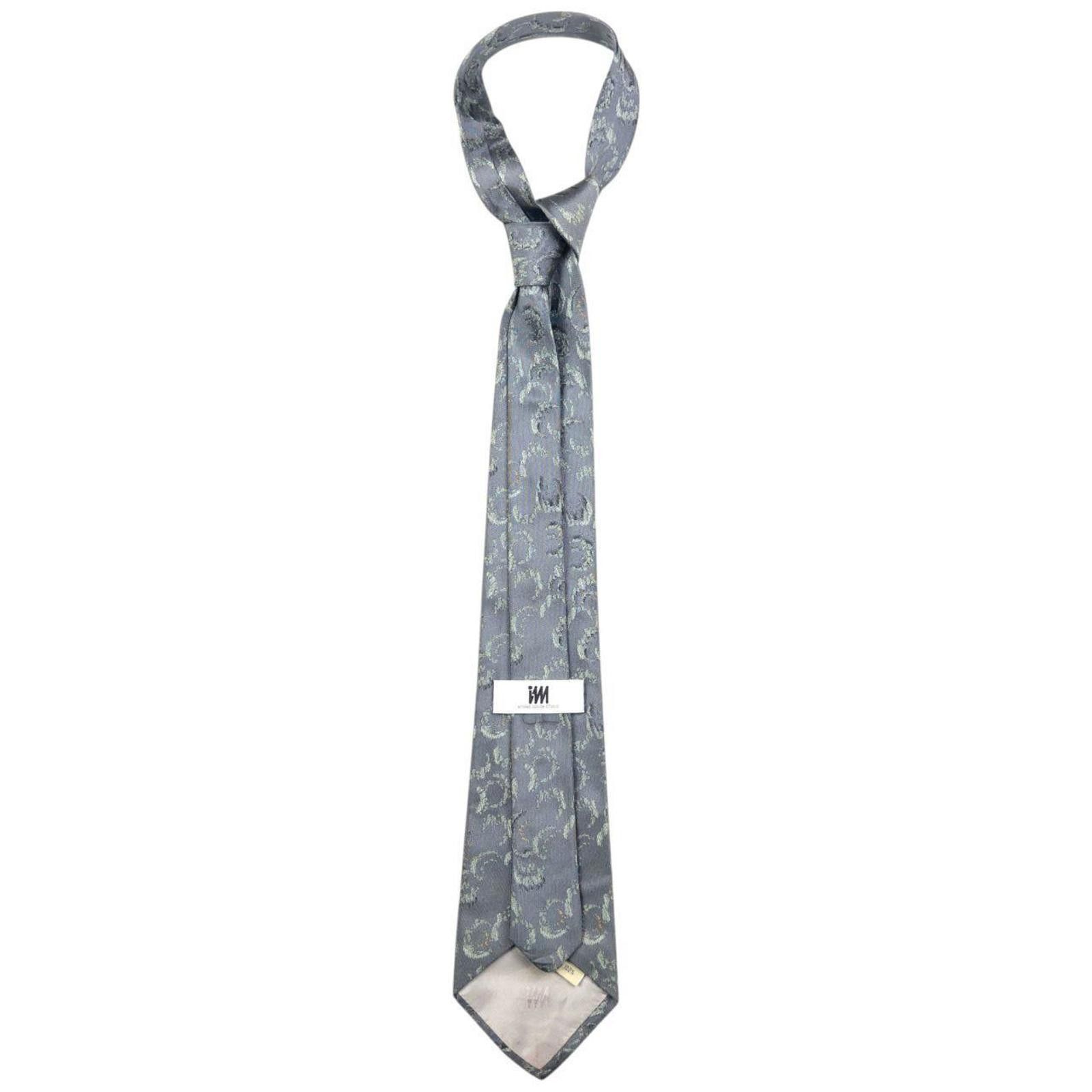 Issey Miyake Vintage Issey Miyake Pattern Silk Tie Size ONE SIZE - 2 Thumbnail