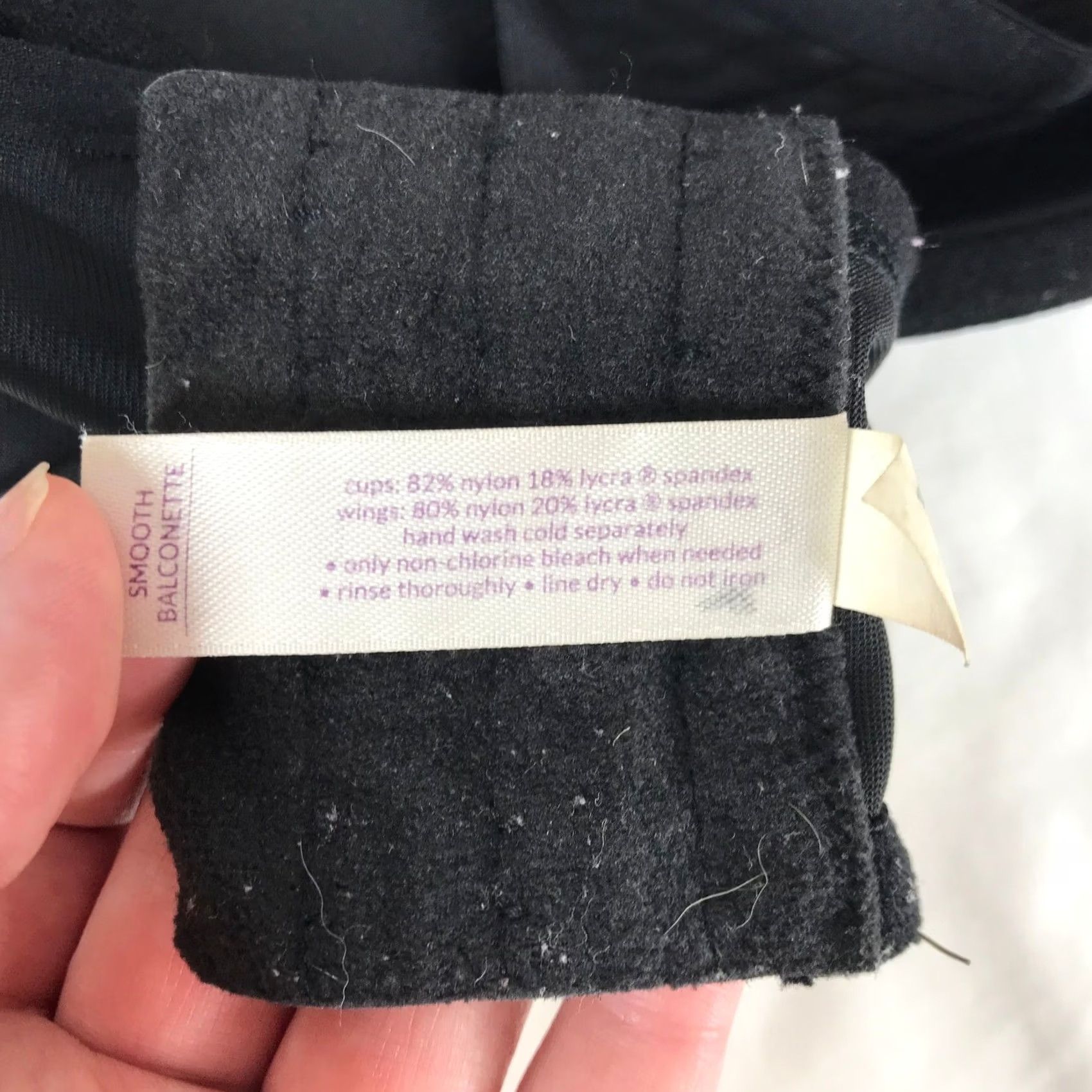 Vintage VINTAGE? No — Cacique Balconette Bra Black 42DDD Plus Size Underwire Seamless Shapewear Womens Size ONE SIZE - 6 Thumbnail